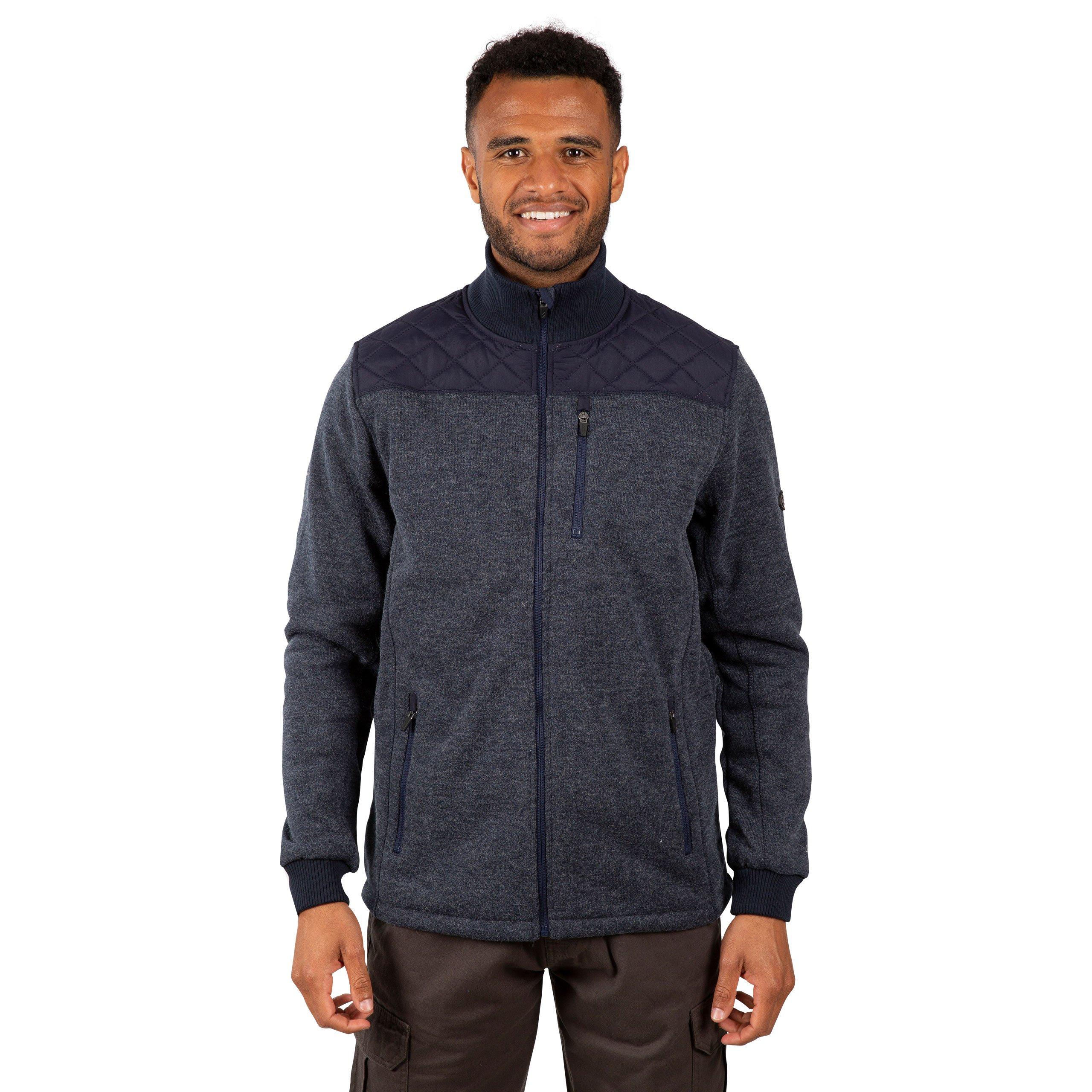 Marine Melange - Trespass - Farlowton Full Zip Fleece - 3