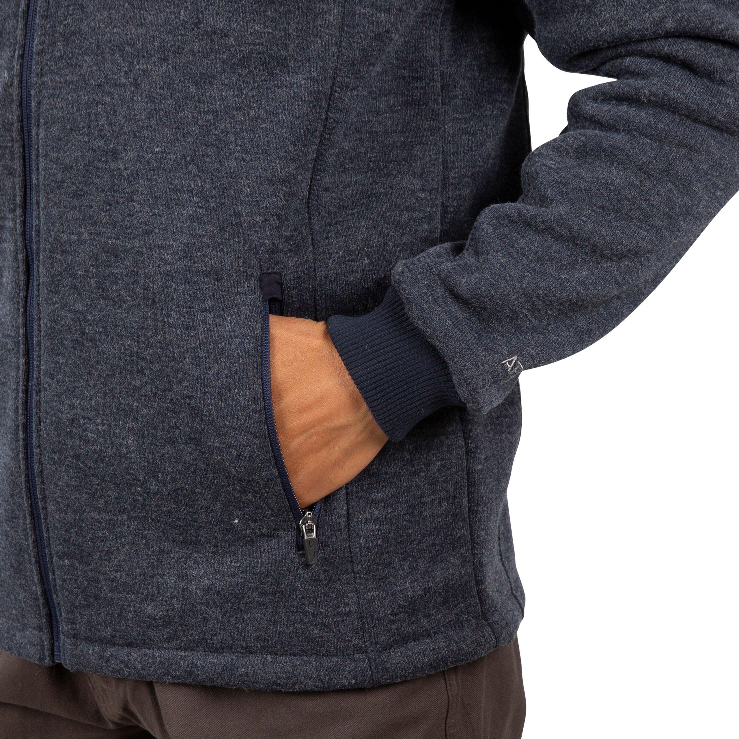 Marine Melange - Trespass - Farlowton Full Zip Fleece - 5