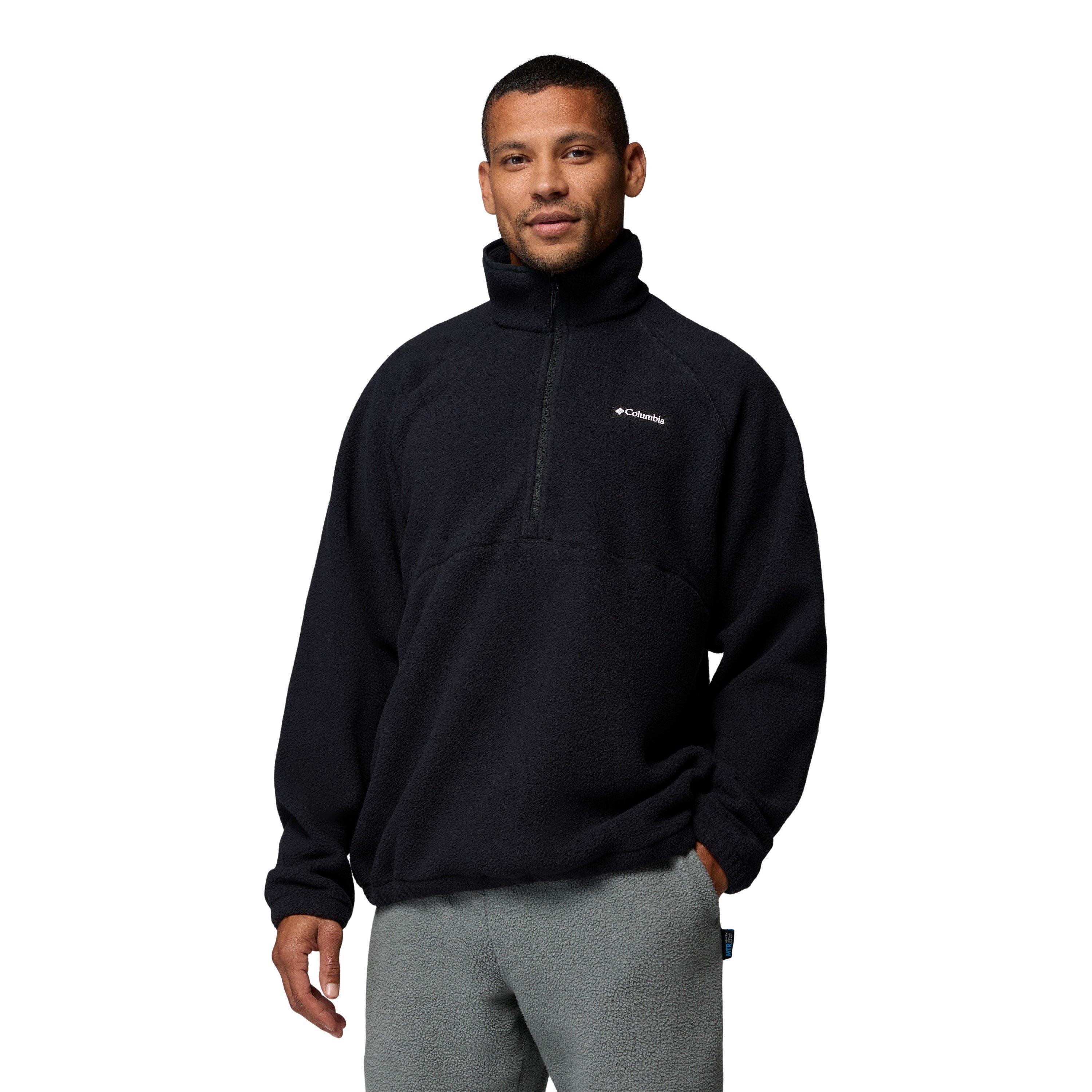 Black - Columbia - Men's Timber 1/2-Zip Fleece - 1