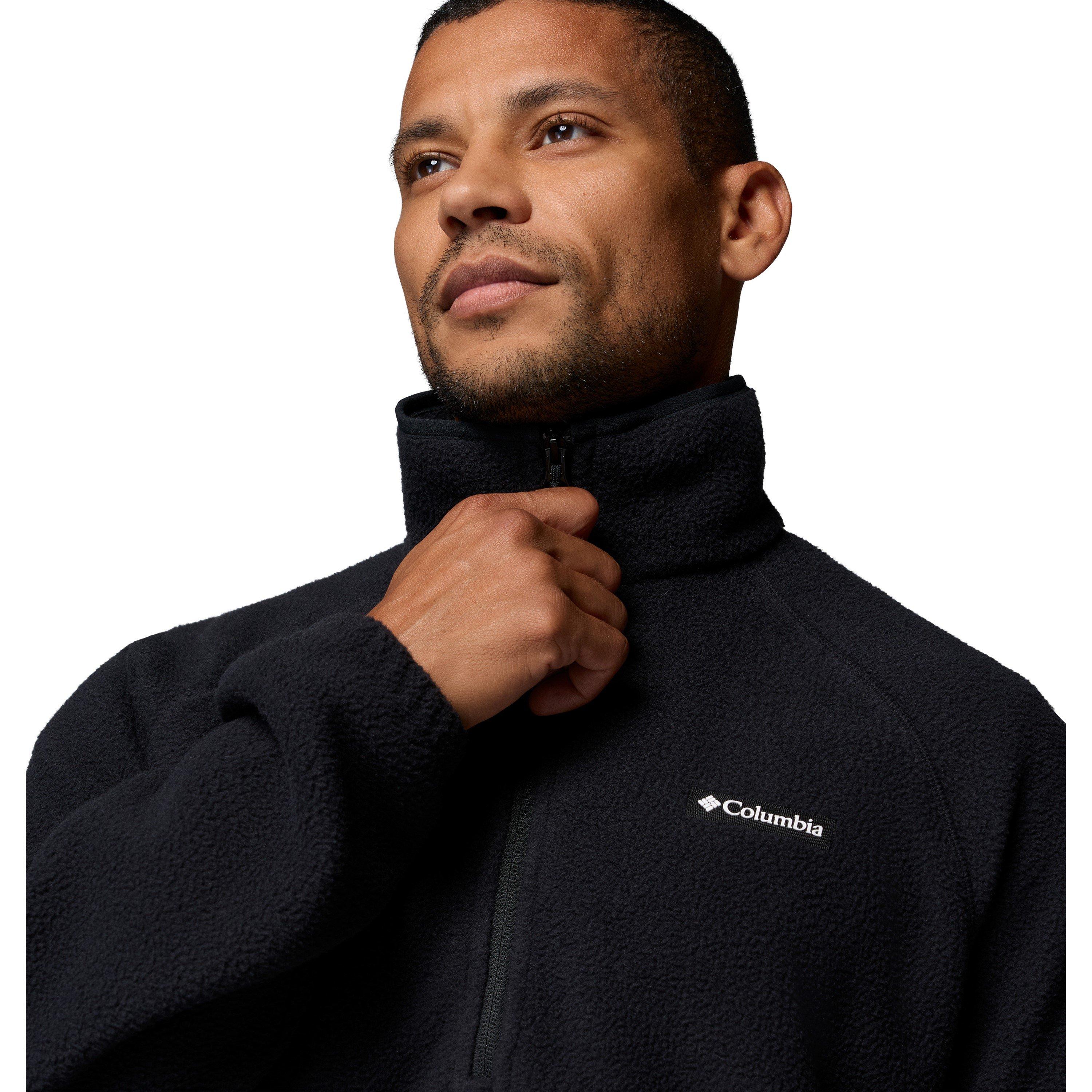 Black - Columbia - Men's Timber 1/2-Zip Fleece - 4