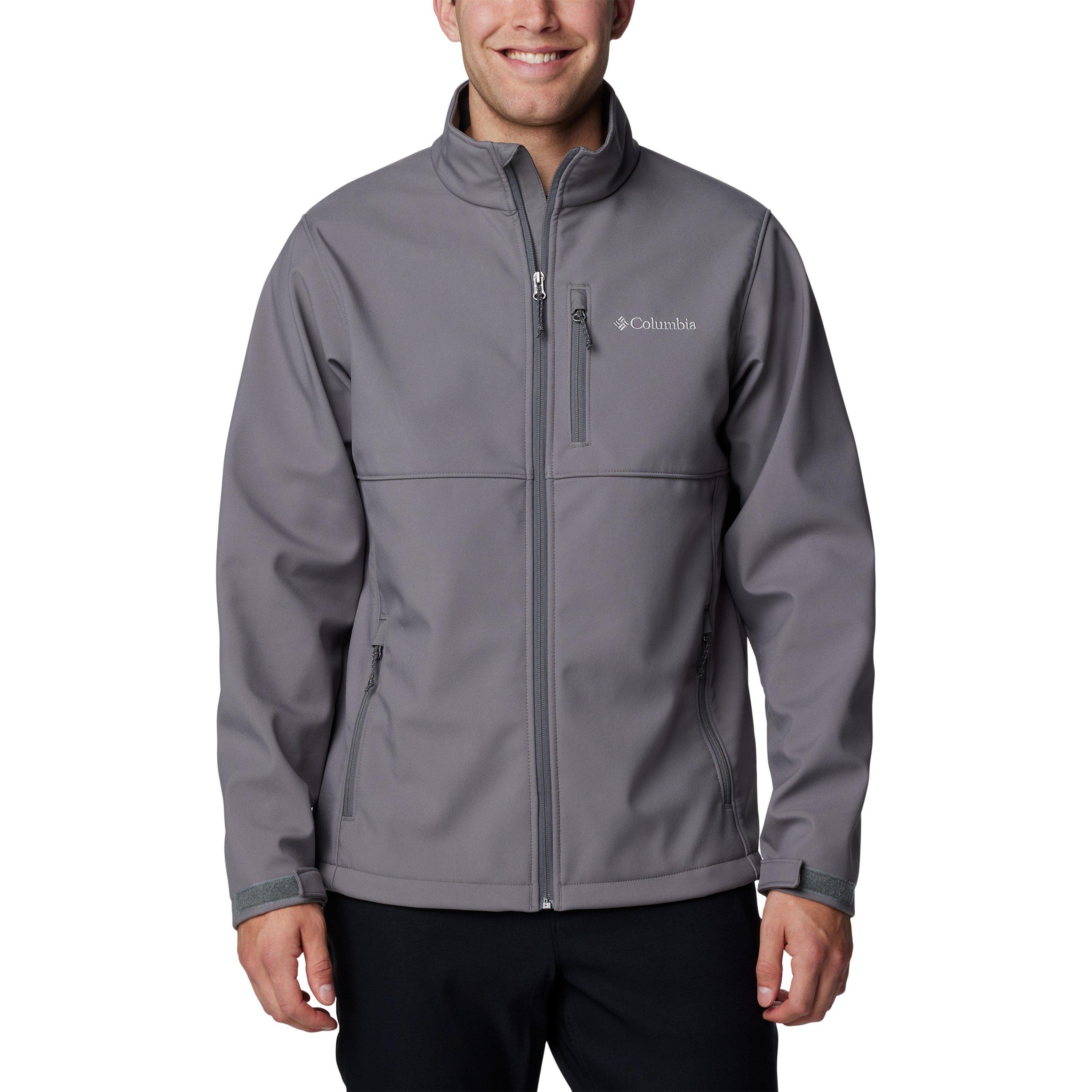 Grey - Columbia - Men's Ascender Water and Wind Resistant Softshell Jacket - 1
