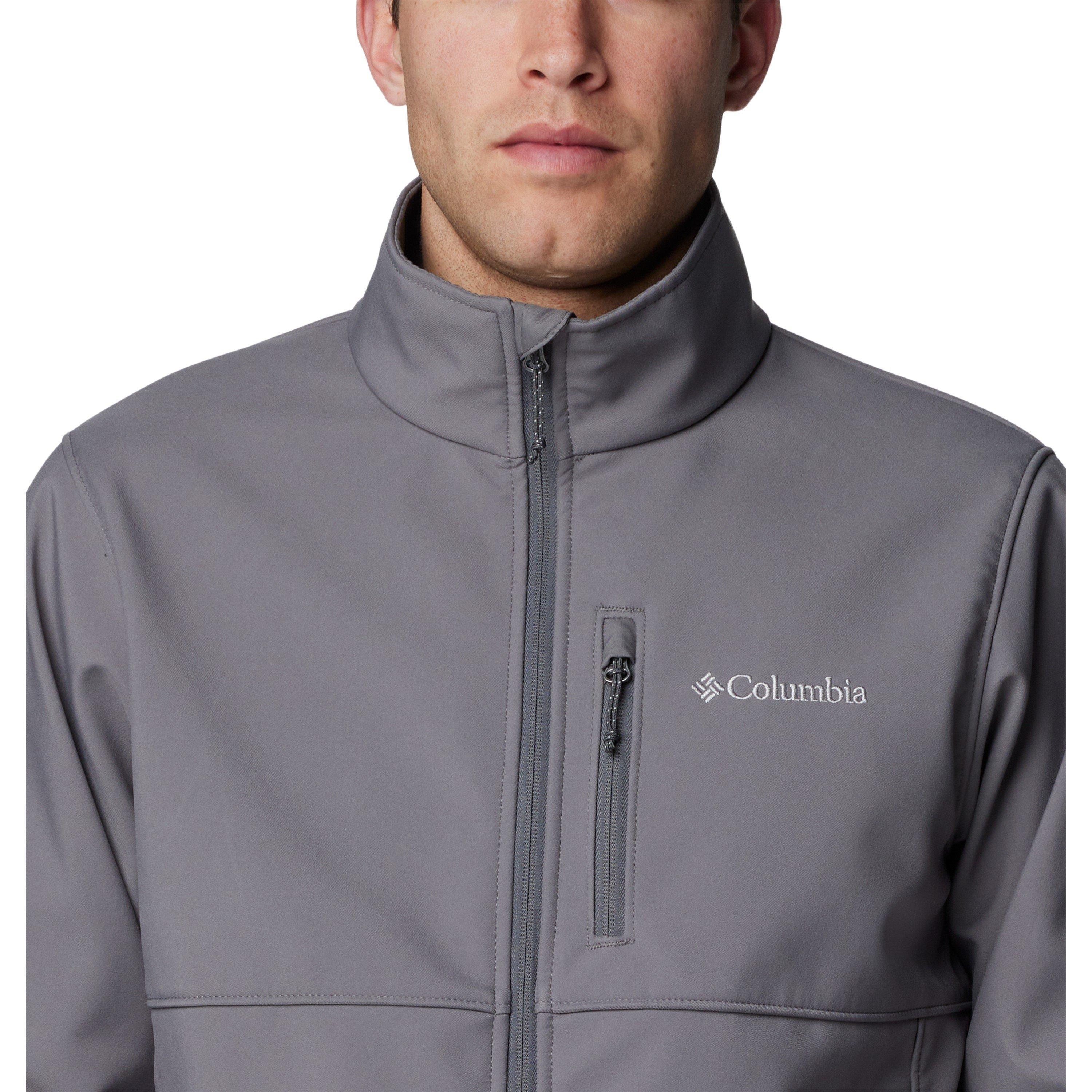 Grey - Columbia - Men's Ascender Water and Wind Resistant Softshell Jacket - 4
