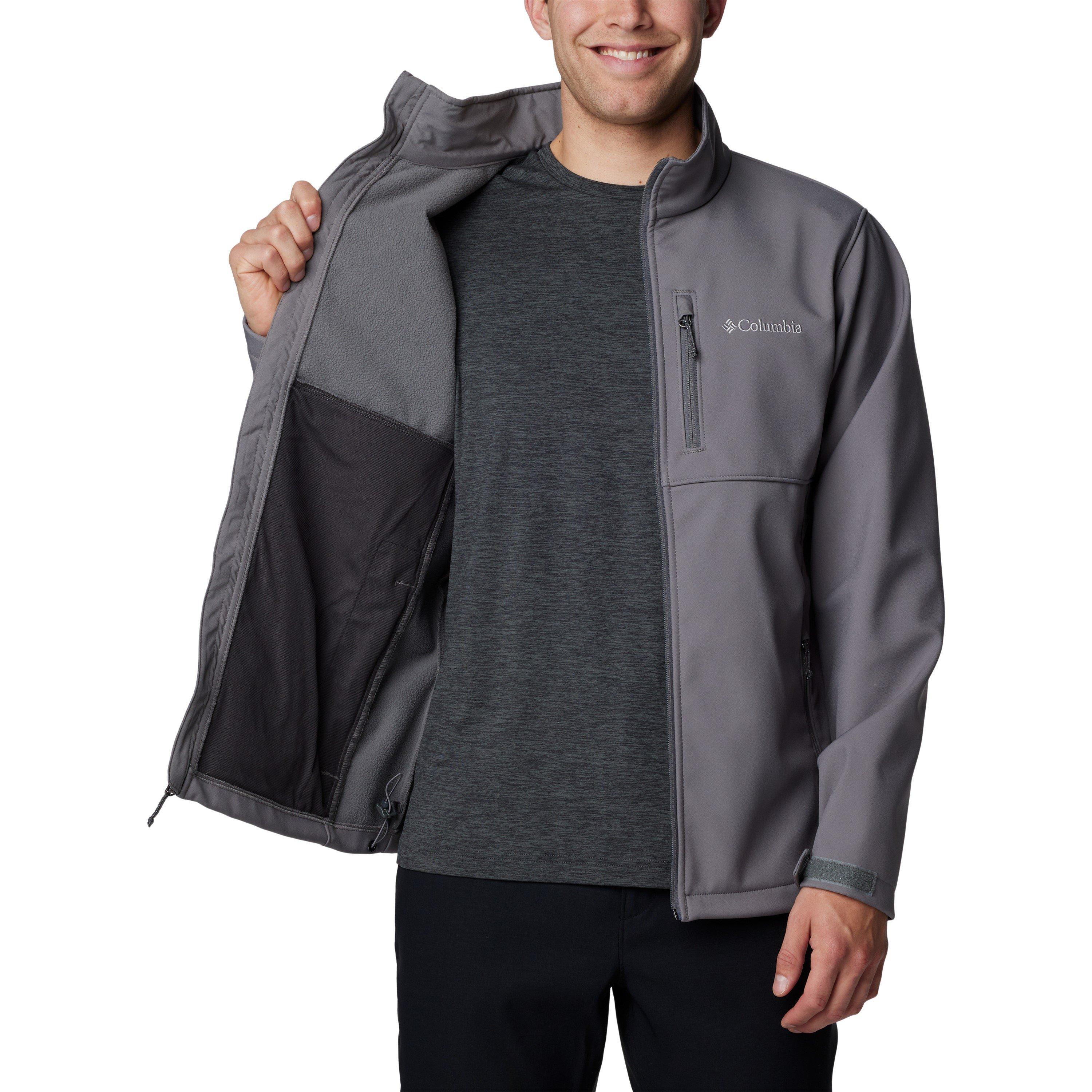 Grey - Columbia - Men's Ascender Water and Wind Resistant Softshell Jacket - 5