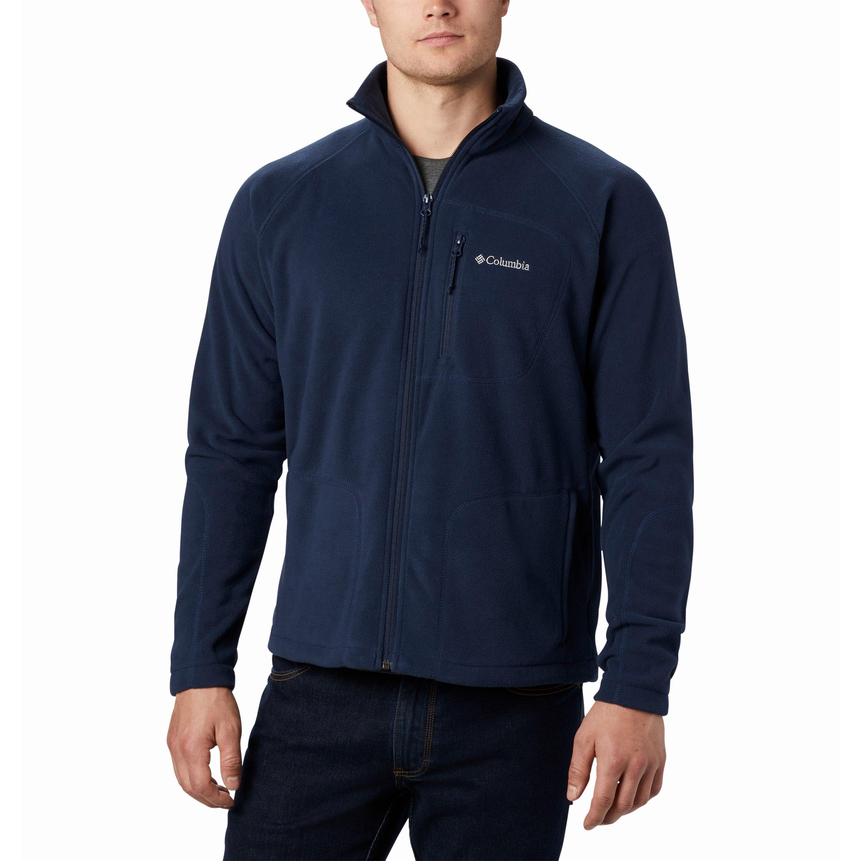 Navy - Columbia - Columbia Men's Fast Trek™ III Full Zip Fleece Pullover - 3