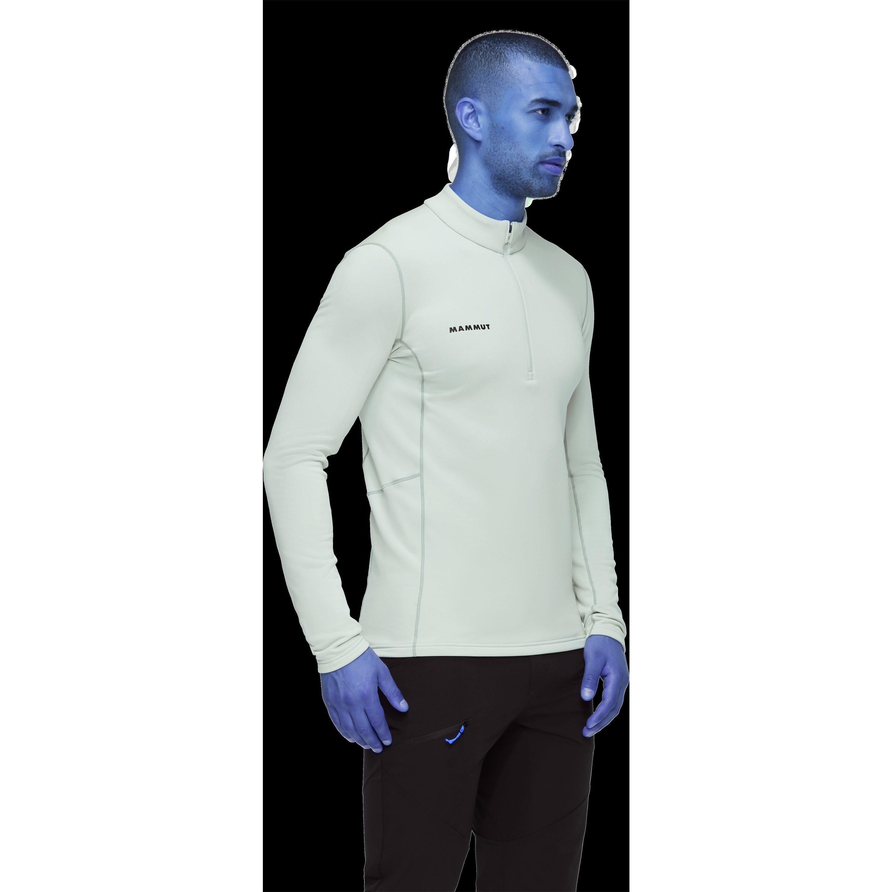 Silver Sage - Mammut - Men's Aener 1/4 Zip Fleece - 4