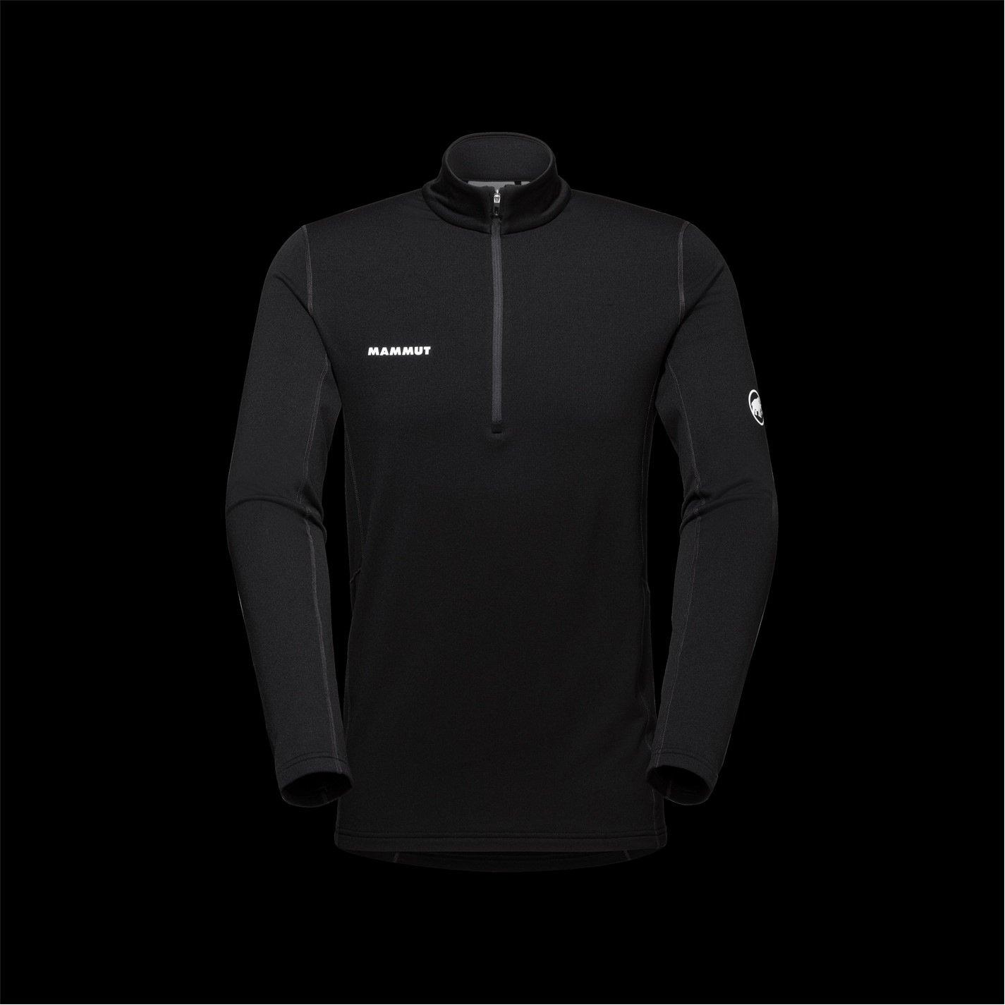 Black - Mammut - Men's Aener 1/4 Zip Fleece - 1