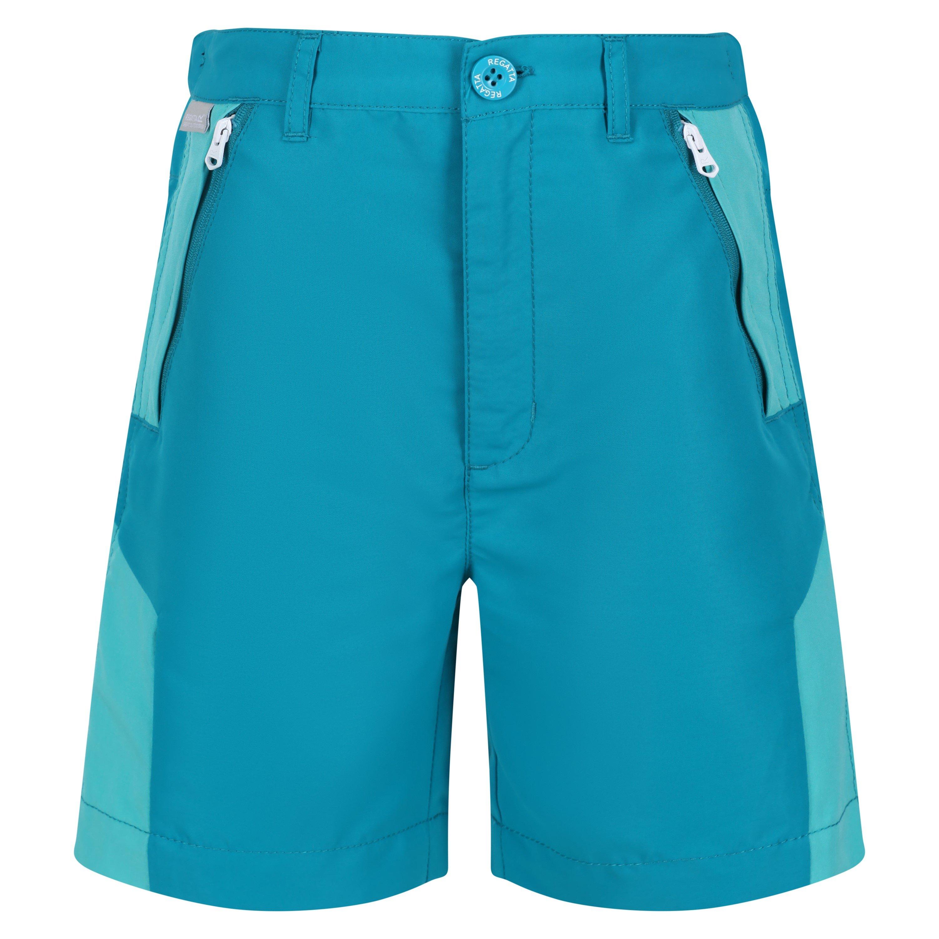 Regatta  Kids ' Sorcermounts Walking Shorts - Enamel/Turqs - 7-8yrs