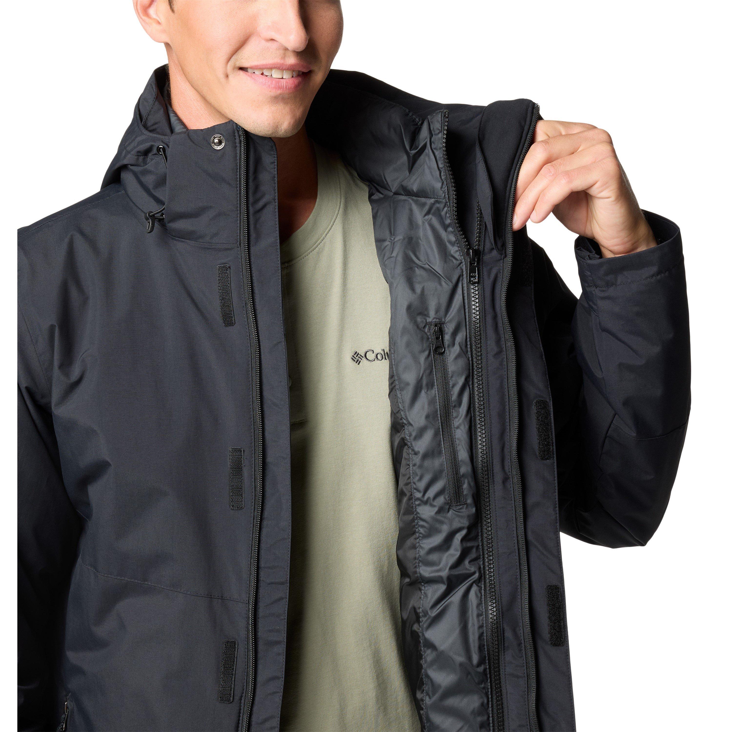 Zwart - Columbia - Element Blocker 3in1 Jacket Mens - 6