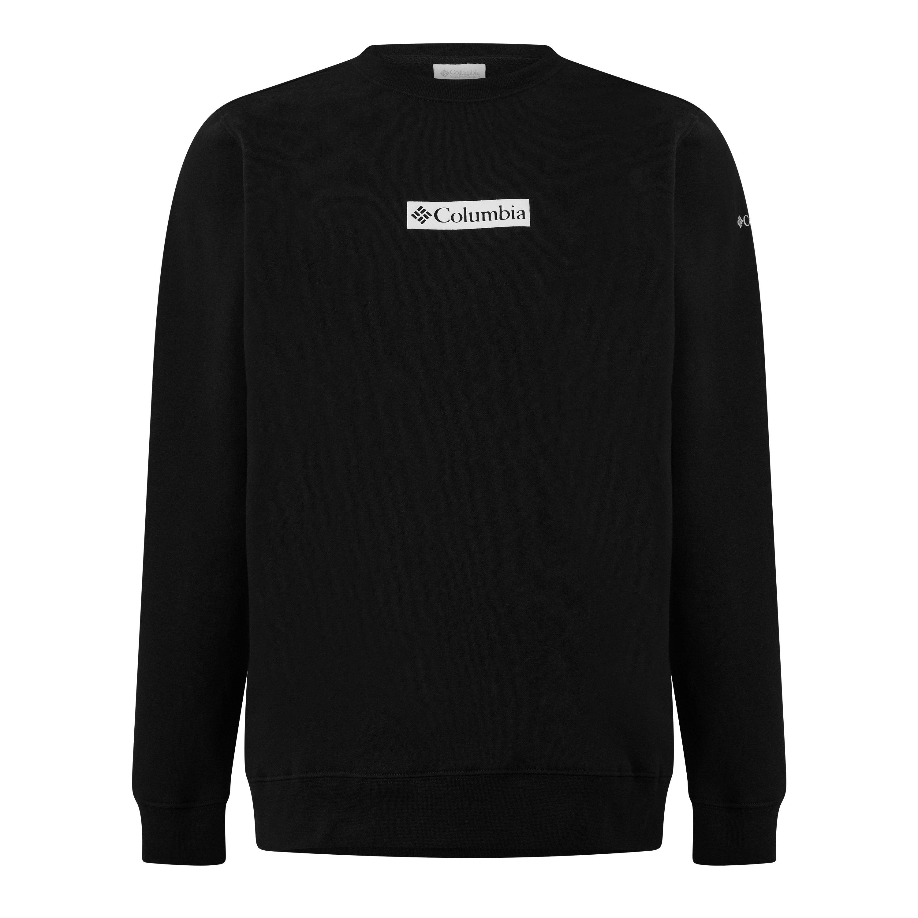 Black - Columbia - Trek Crew Sweatshirt Mens - 1