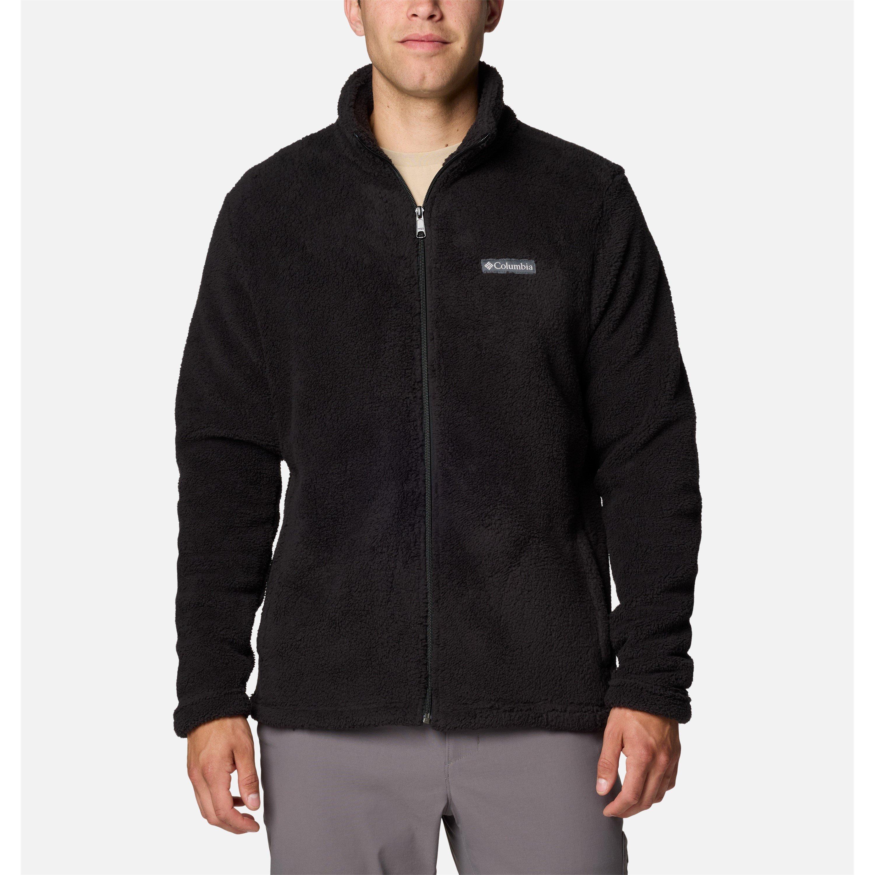 Columbia Men's Thornhead Sherpa Full Zip Fleece - Black - Small
