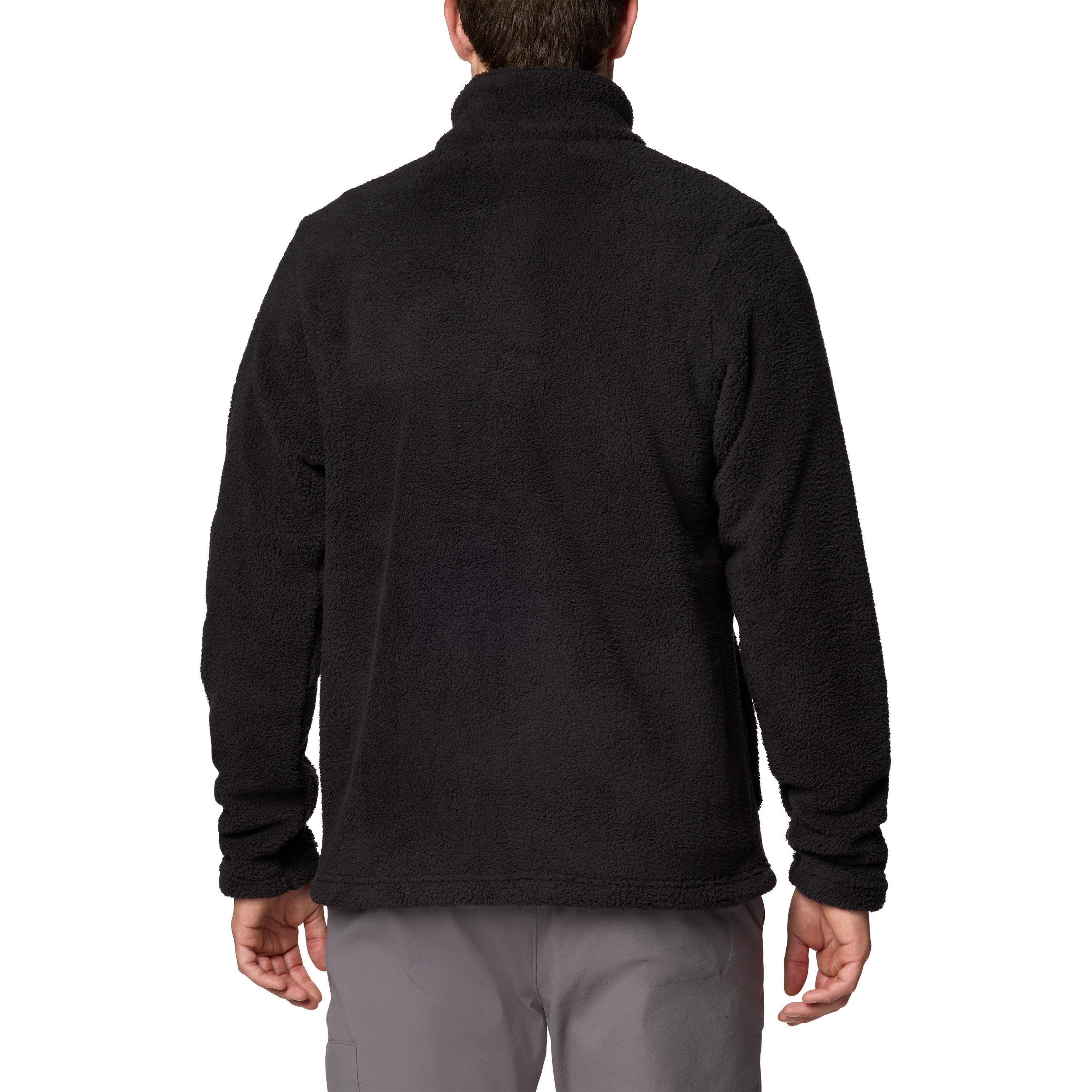 Black - Columbia - Men's Thornhead Sherpa Full Zip Fleece - 2