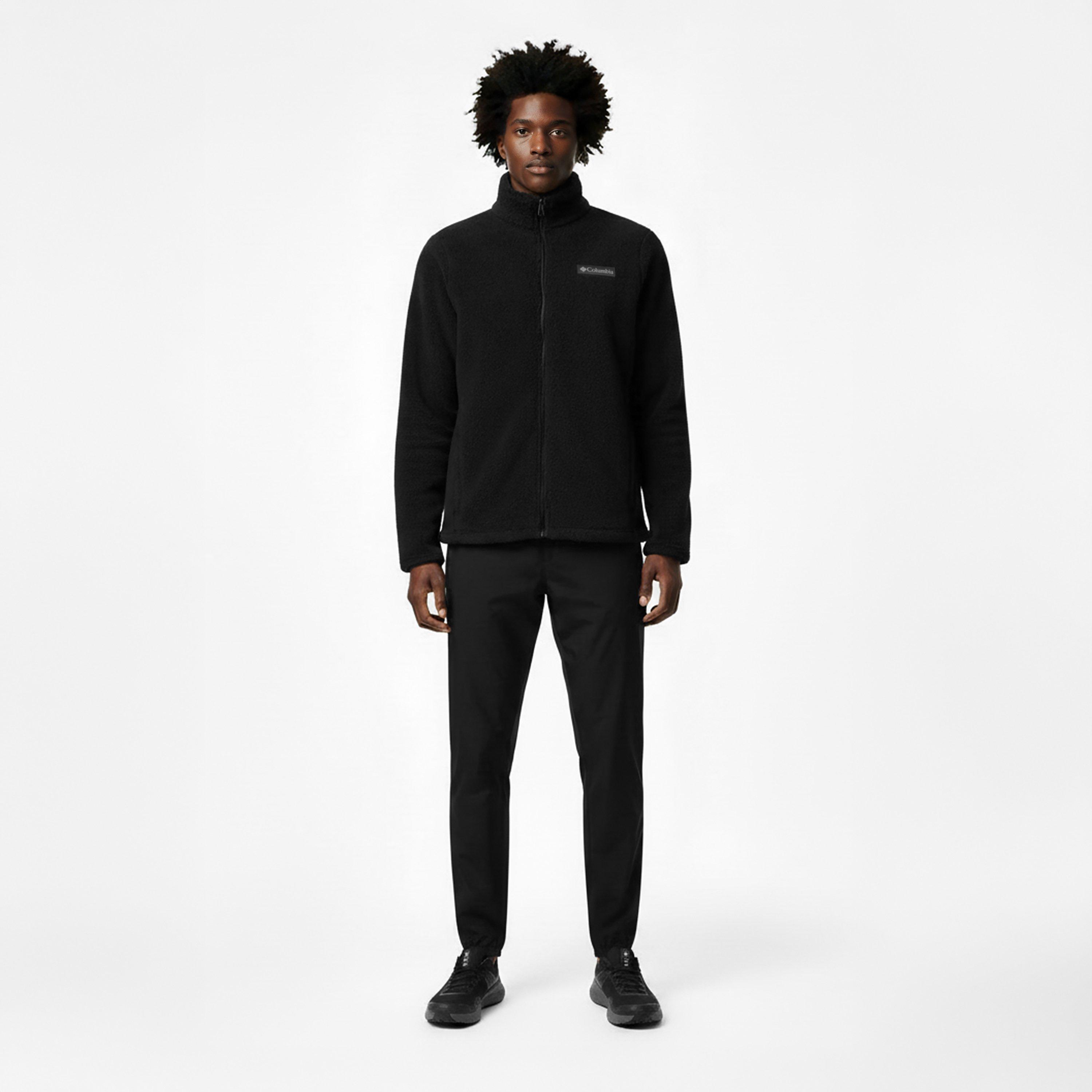 Black - Columbia - Men's Thornhead Sherpa Full Zip Fleece - 7