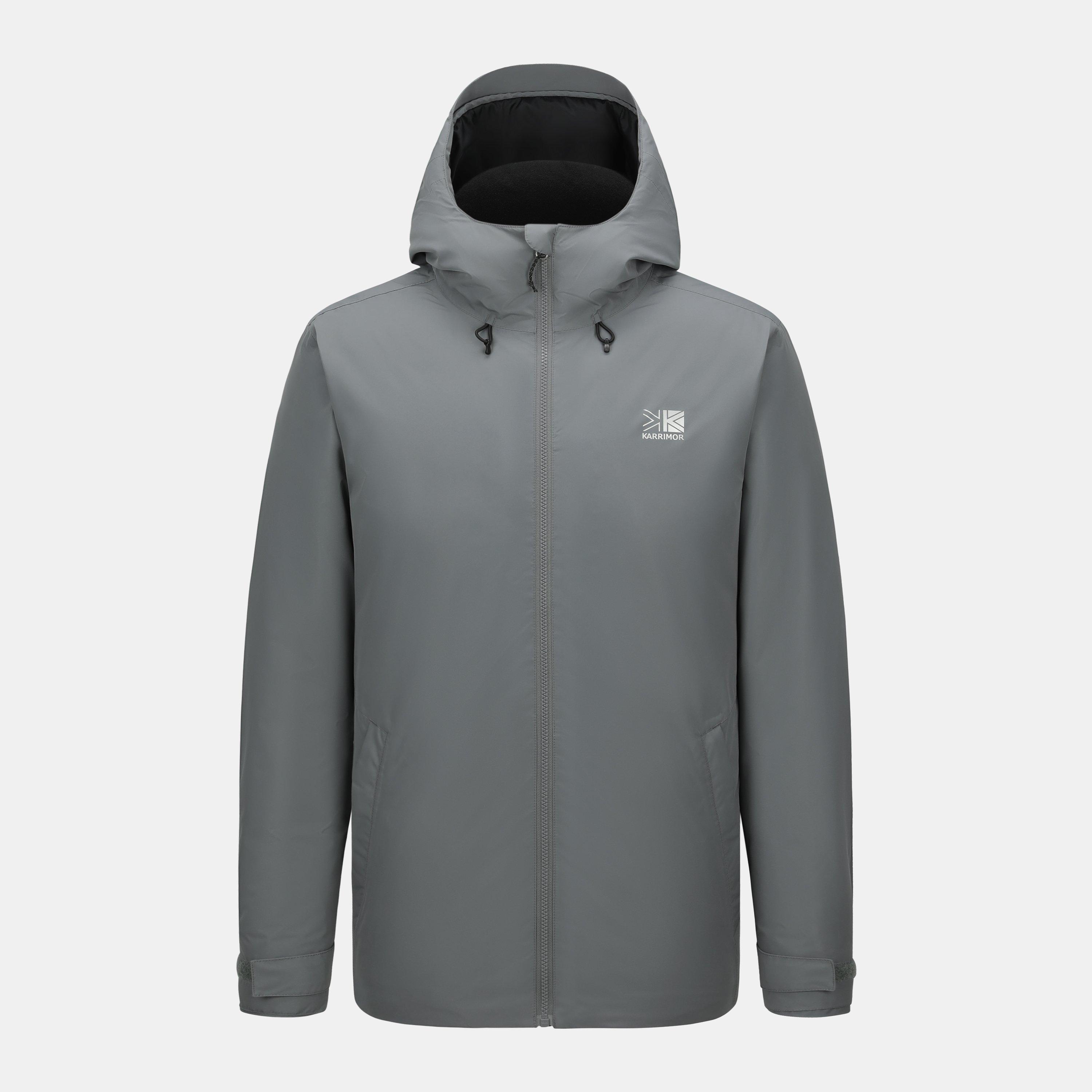 Karrimor Men's Sierra Waterproof Thermolite Insulated Puffer Jacket - Grey - M