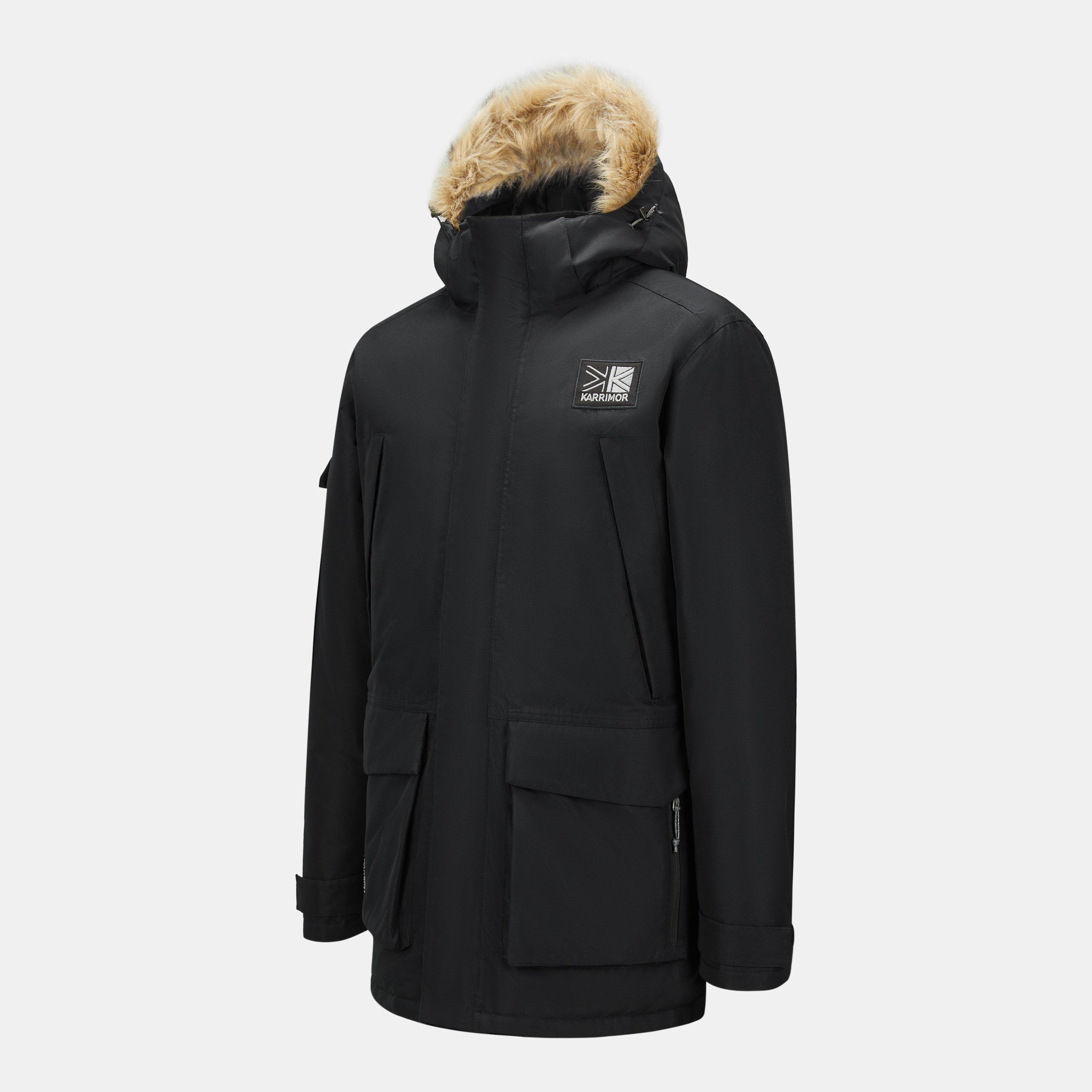 Black - Karrimor - Mens Urban Waterproof Windproof Parka - 3