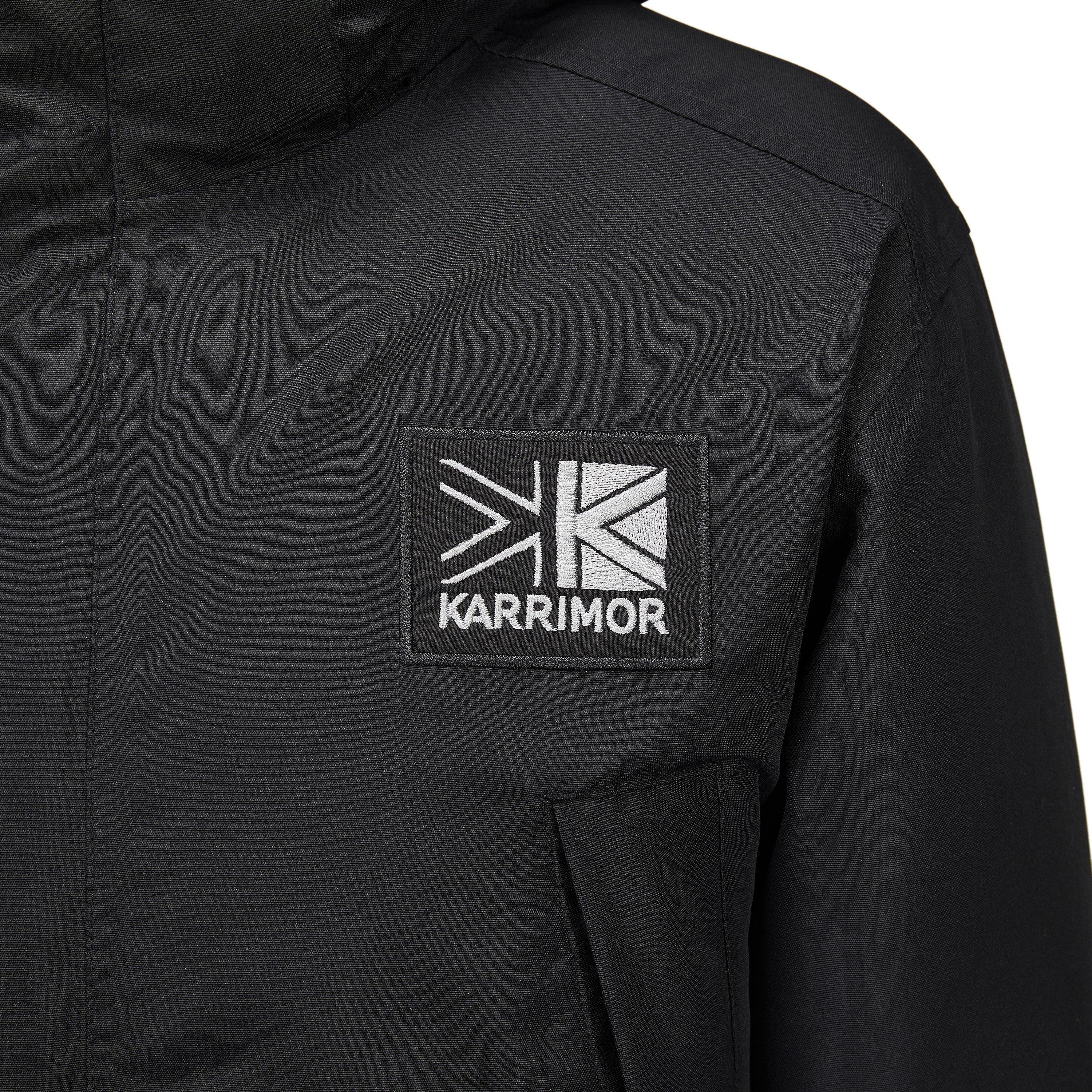 Black - Karrimor - Mens Urban Waterproof Windproof Parka - 4