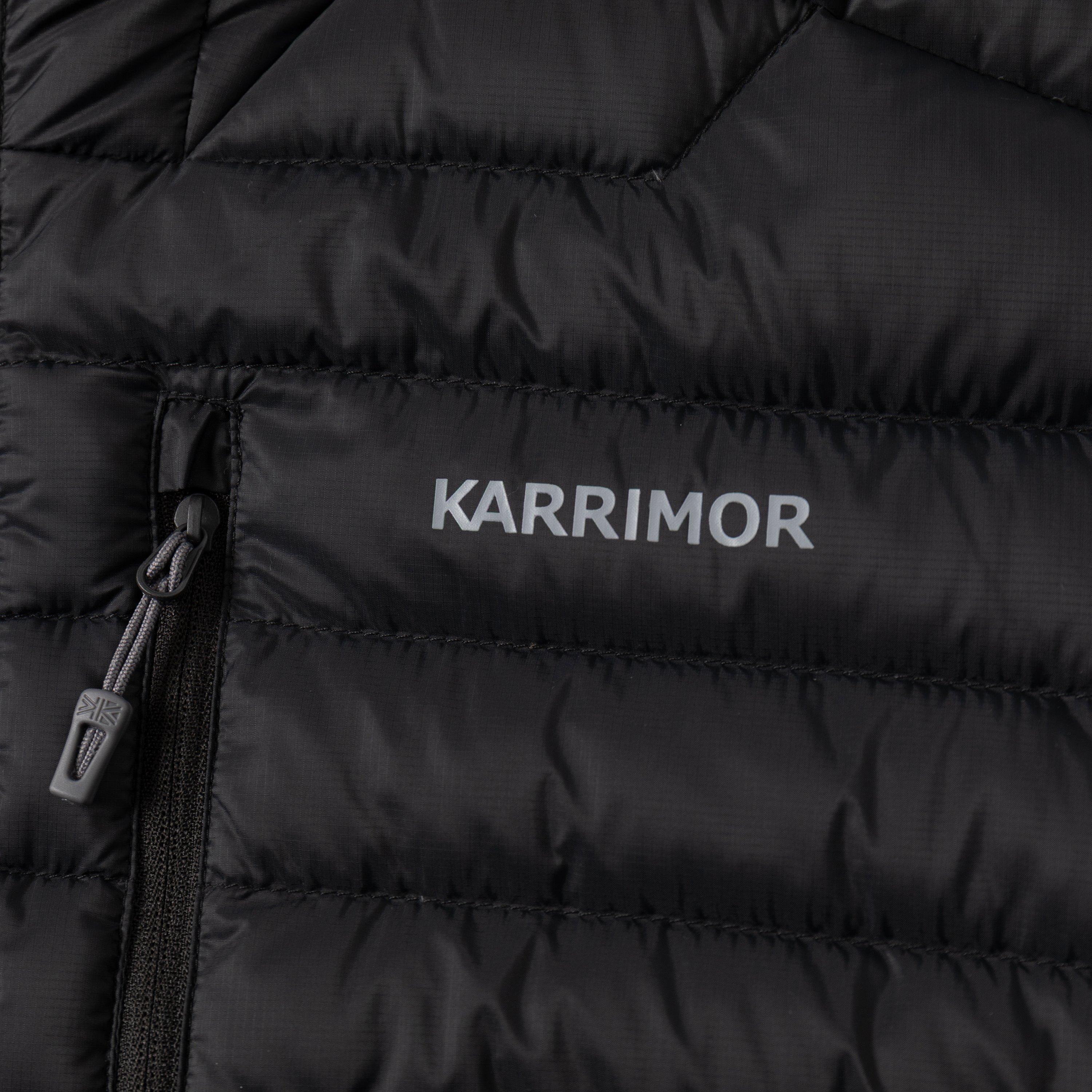 Black - Karrimor - Mens Alpiniste Wind Resistant Duck Down 600 Fill Power Down Jacket - 4