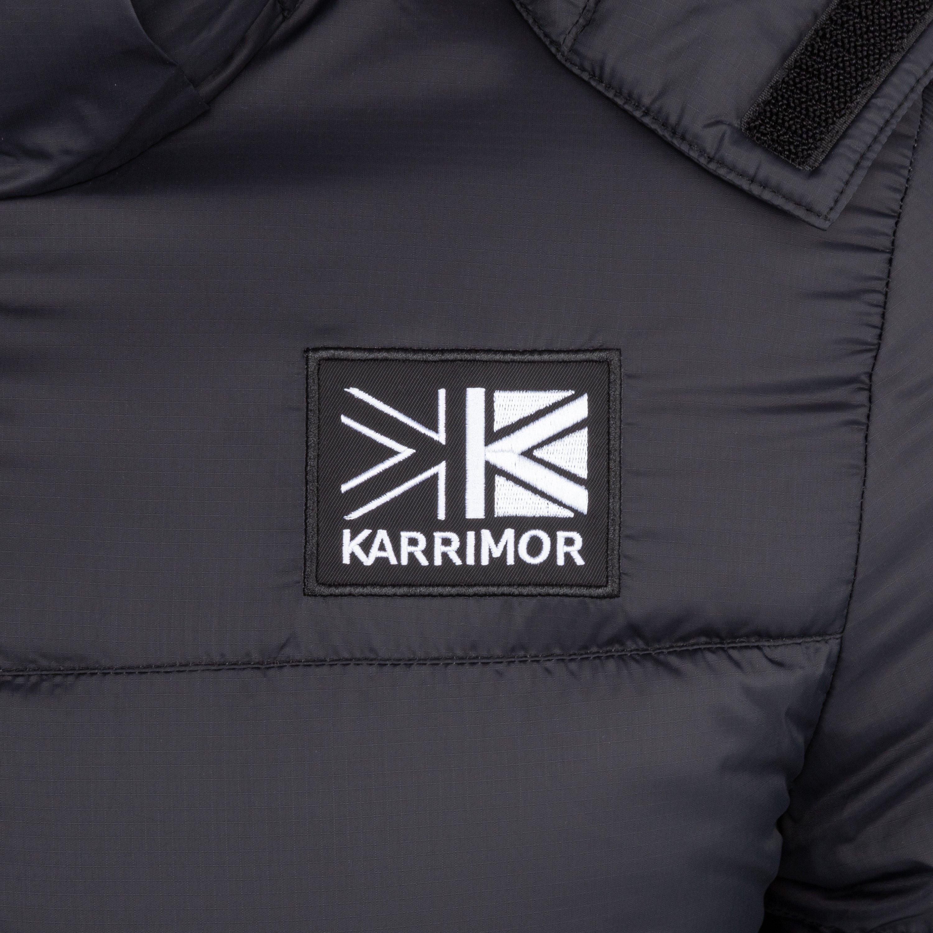 Crna - Karrimor - Base Camp Wind Resistant Duck Down Detachable Hood Long Sleeve Down Jacket - 6