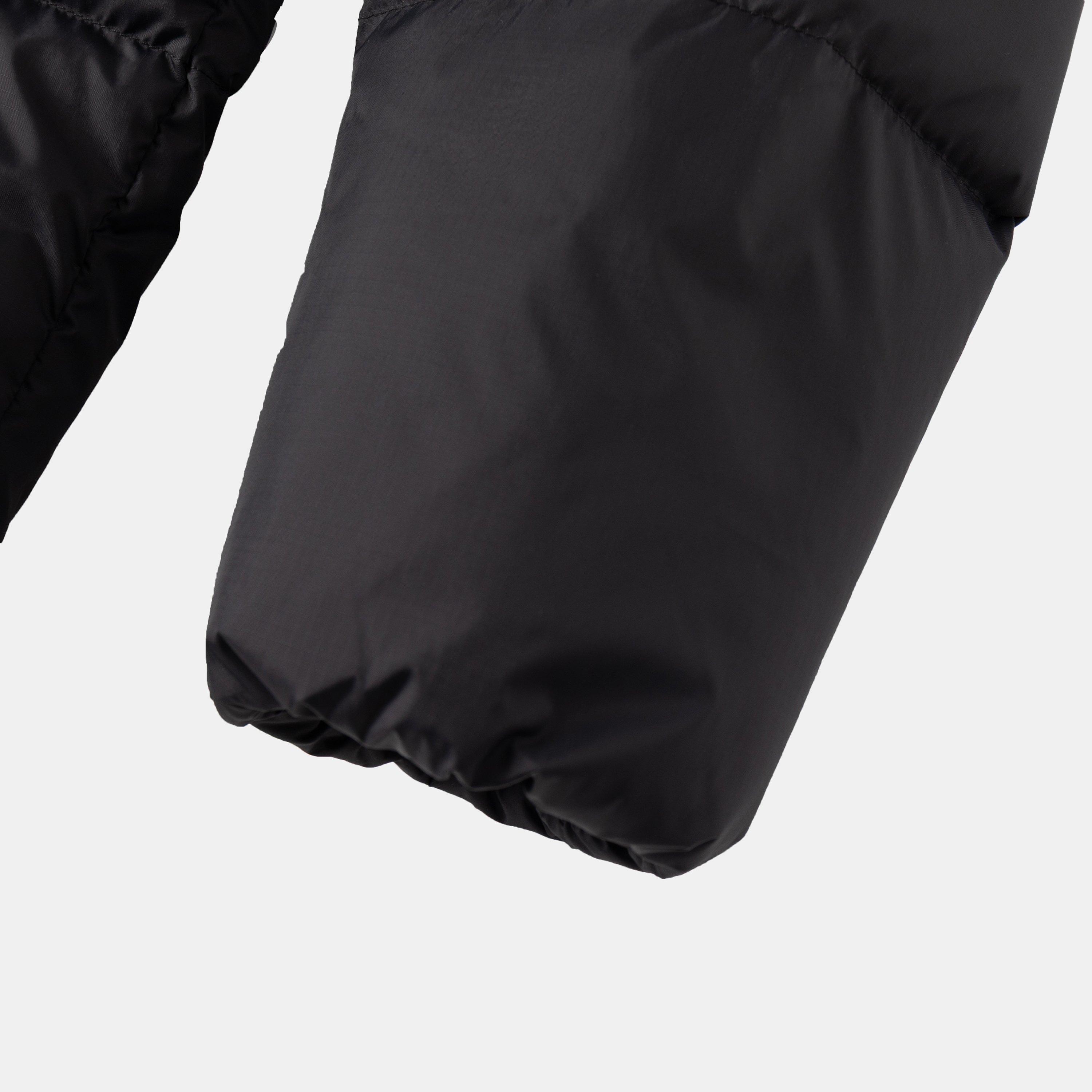 Black - Karrimor - Mens Base Camp Wind Resistant Duck Down Detachable Hood Long Sleeve Down Jacket - 7