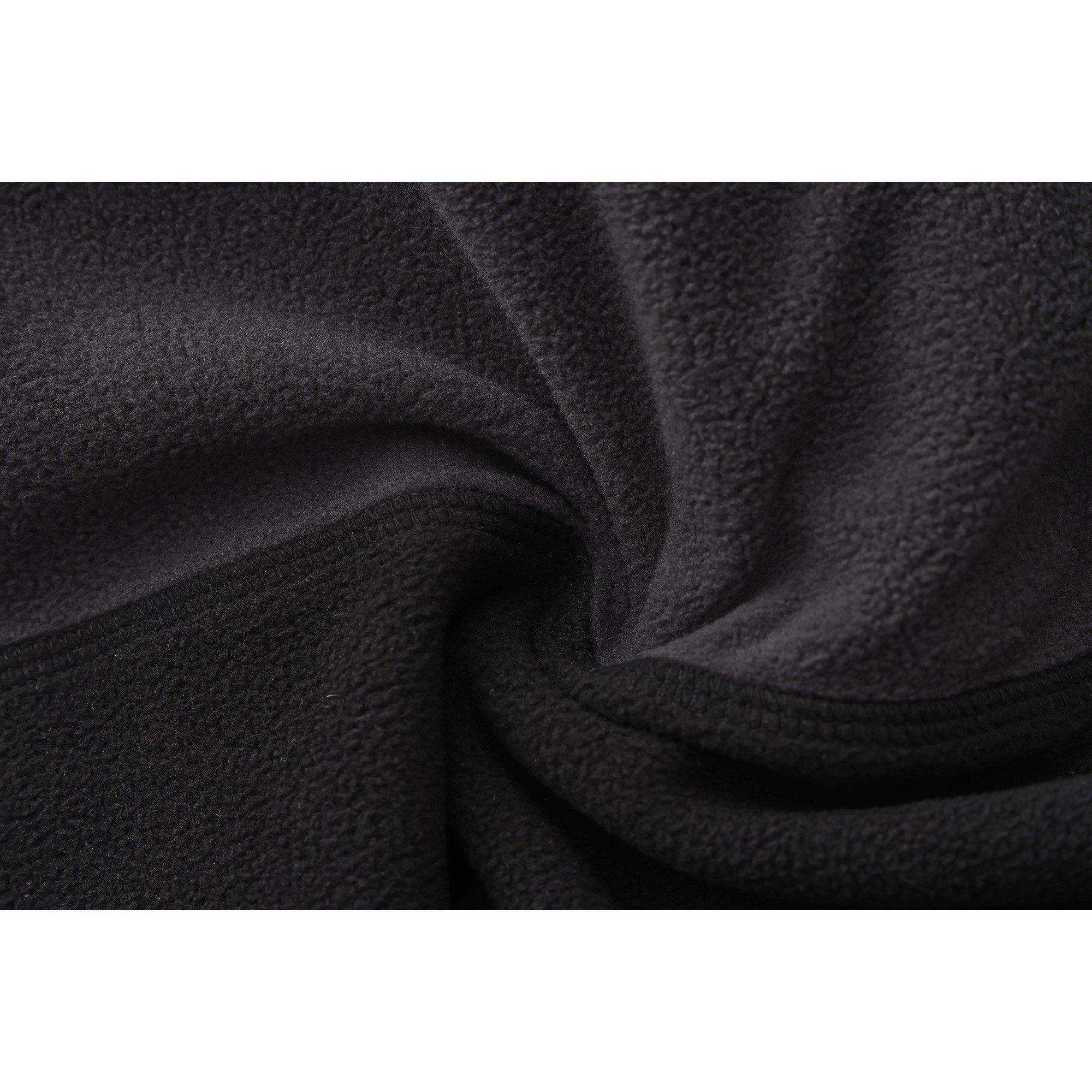 Black/Grey - Gelert - Gelert Quarter Snap Fleece Top Mens - 6