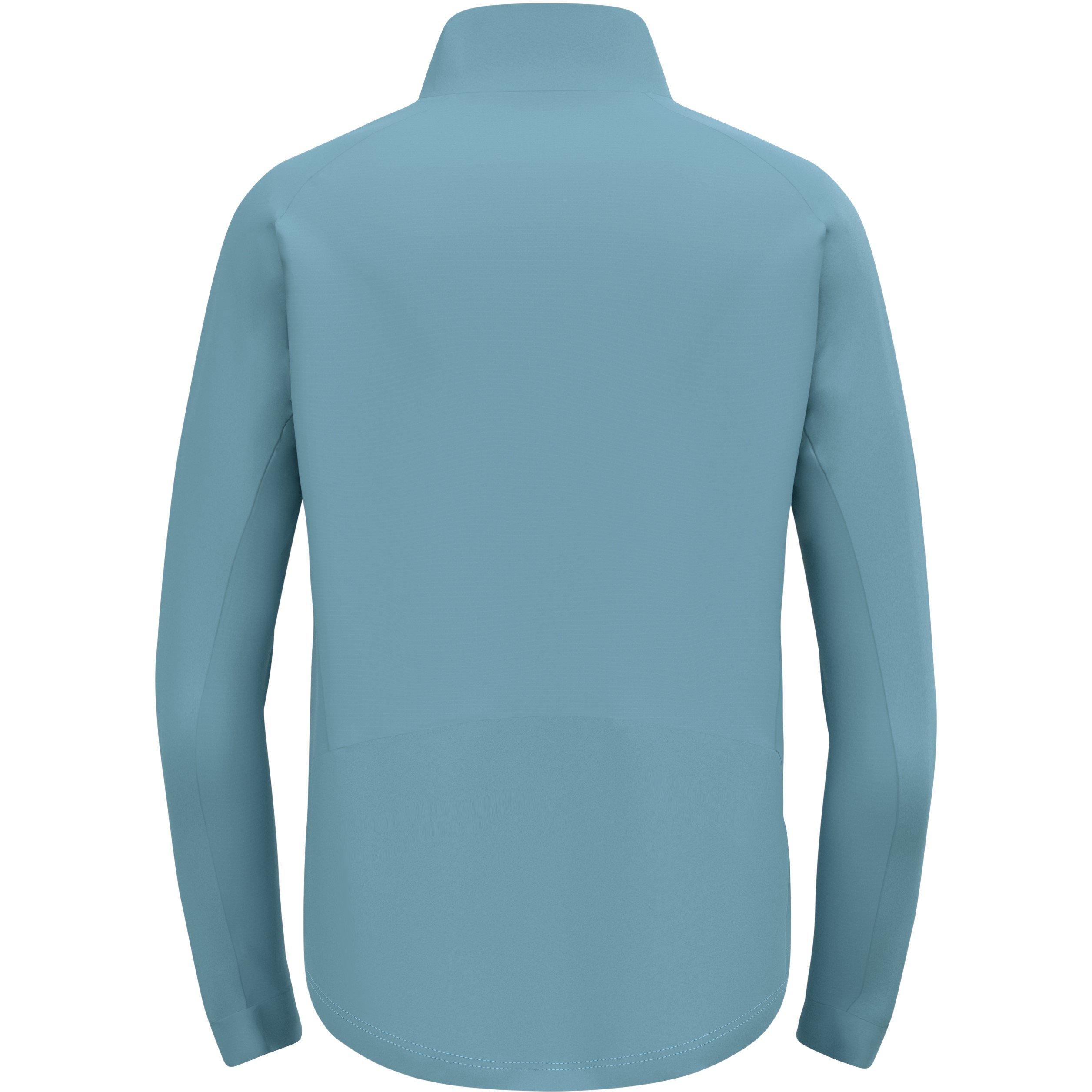 Azul - Odlo - Brensholmen Skiing Long Sleeve Softshell Jacket - 2