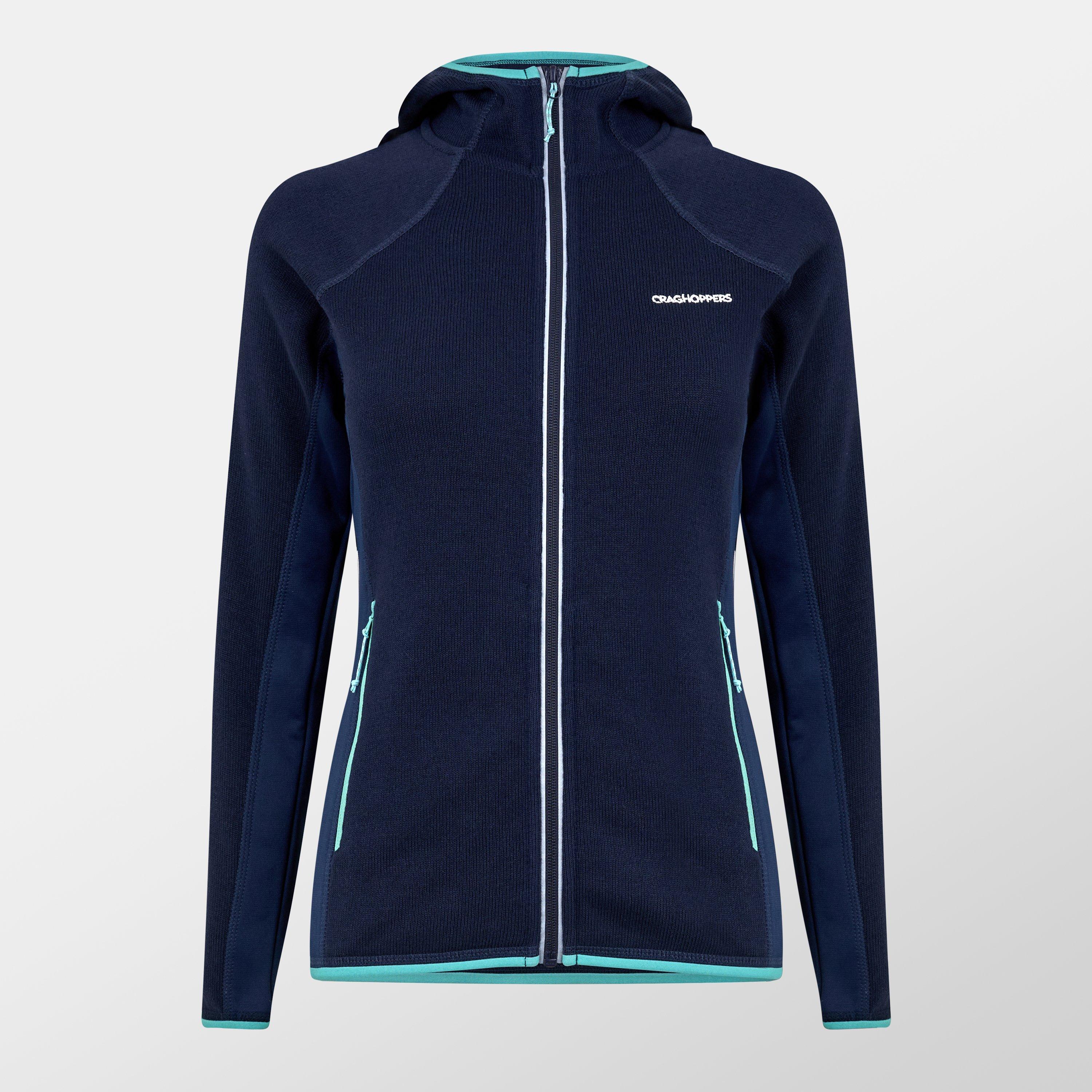 Craghoppers Women's Crag Mannix Full-Zip Fleece Fabric - Blue Navy - 6 (2XS)