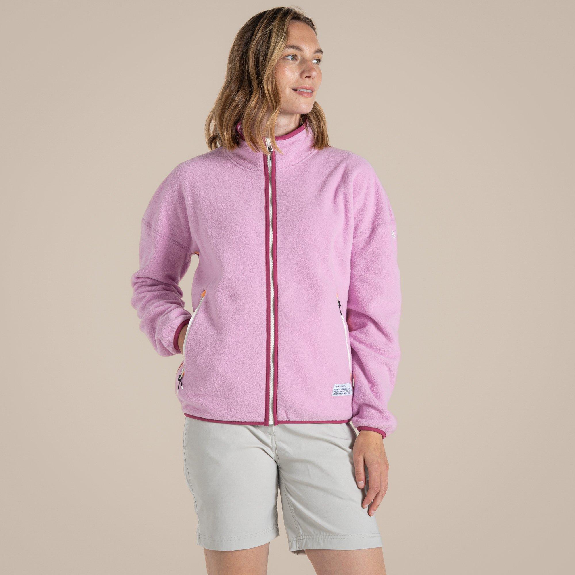 Pink Lavdr - Craghoppers - Women's Renu Full Zip Fleece - 1