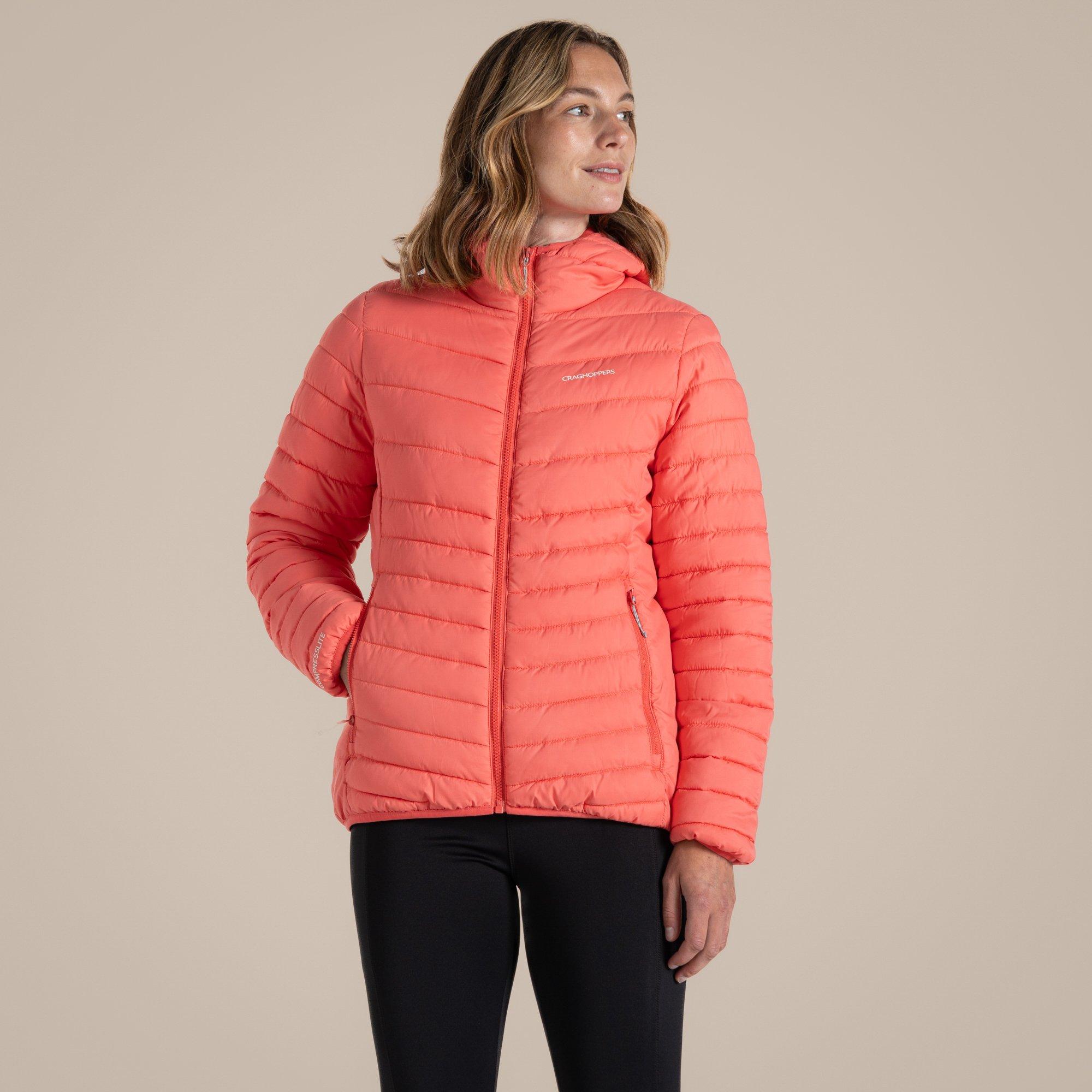 Deep Coral - Craghoppers - Women's Complite Viii Insulated Puffer Jacket - 1