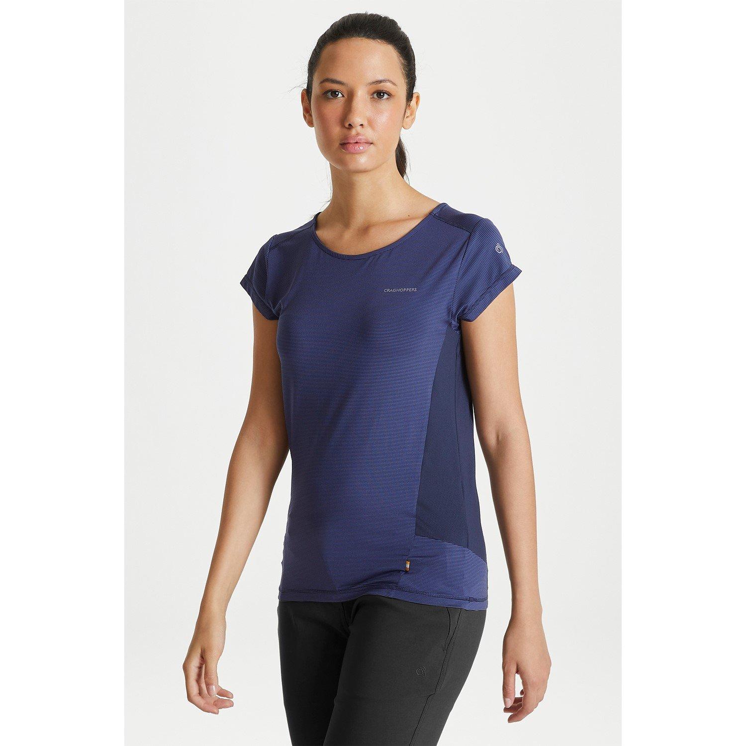 Blue Navy - Craghoppers - Women's Atmos Short Sleeve Performance T-Shirt - 2