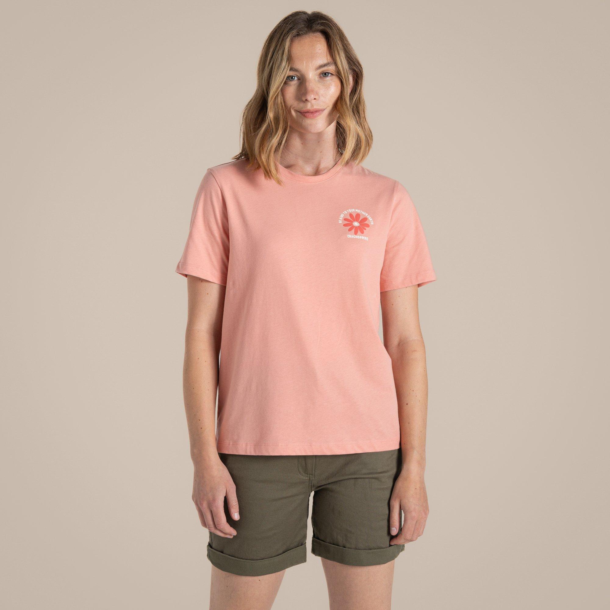 Craghoppers Miri SS - T-shirt Girocollo In Cotone Per Donna, Colori E Grafiche Floreali - 4