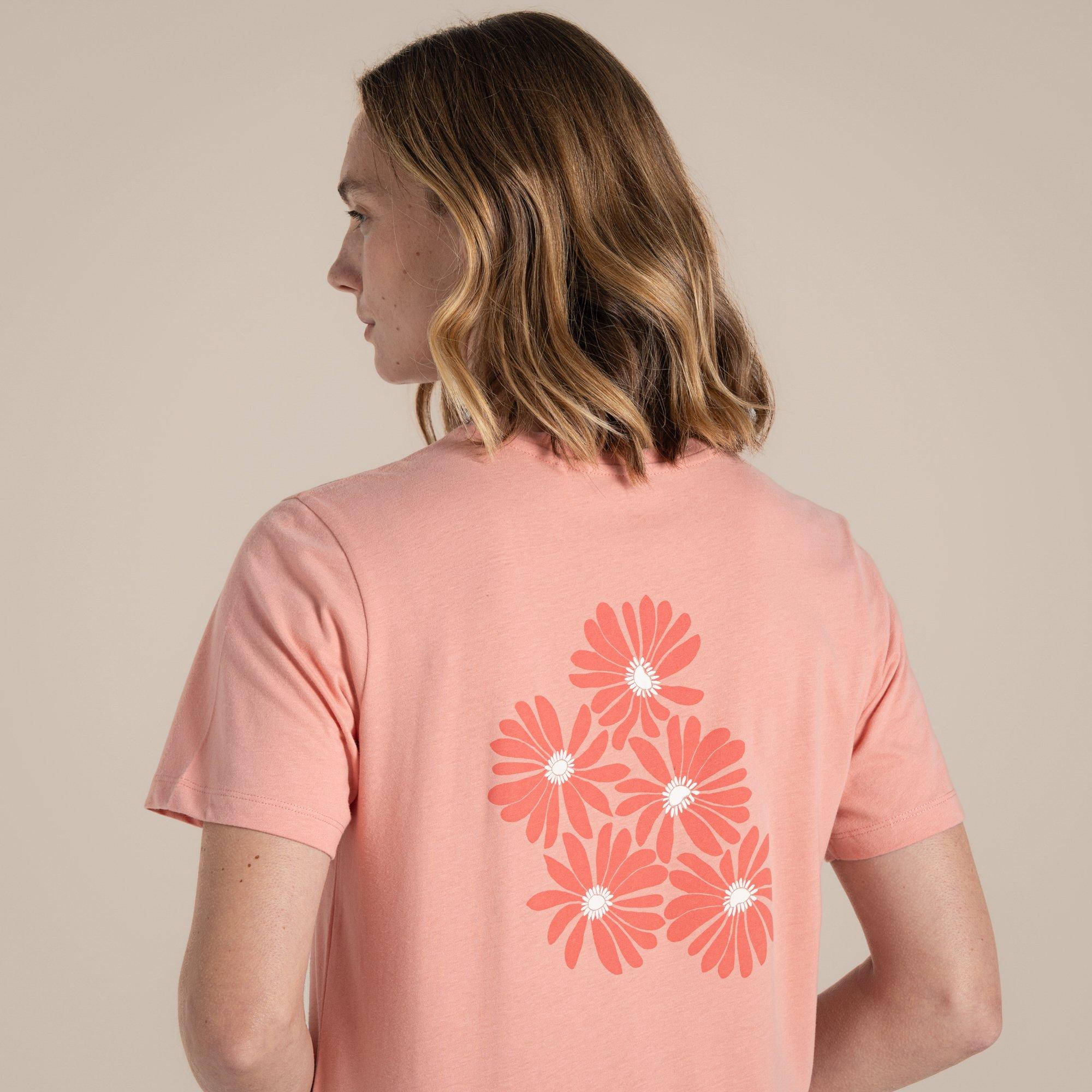 Zonsondergang Haze - Craghoppers - Women's Crag Malibo Short-Sleeve Performance T-Shirt - 5