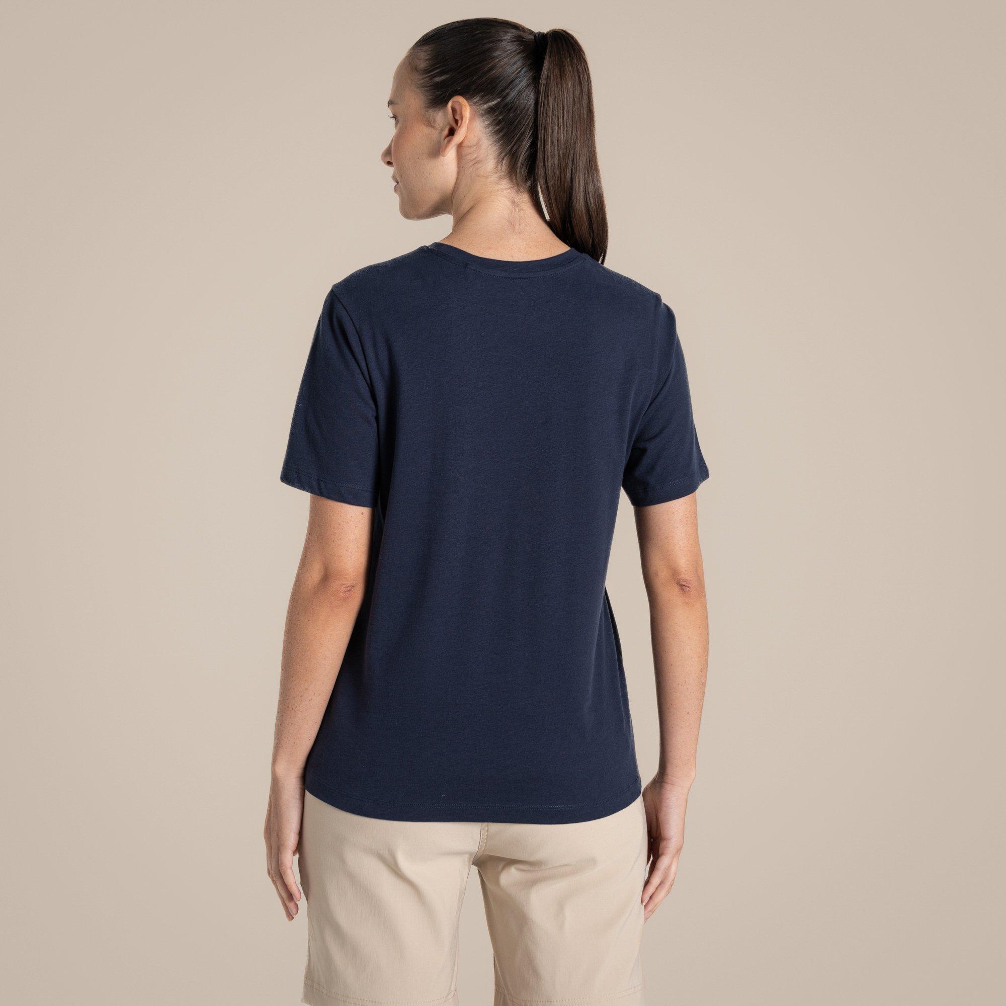 BlueNavyGrow - Craghoppers - Women's Crag Malibo Short-Sleeve Performance T-Shirt - 2