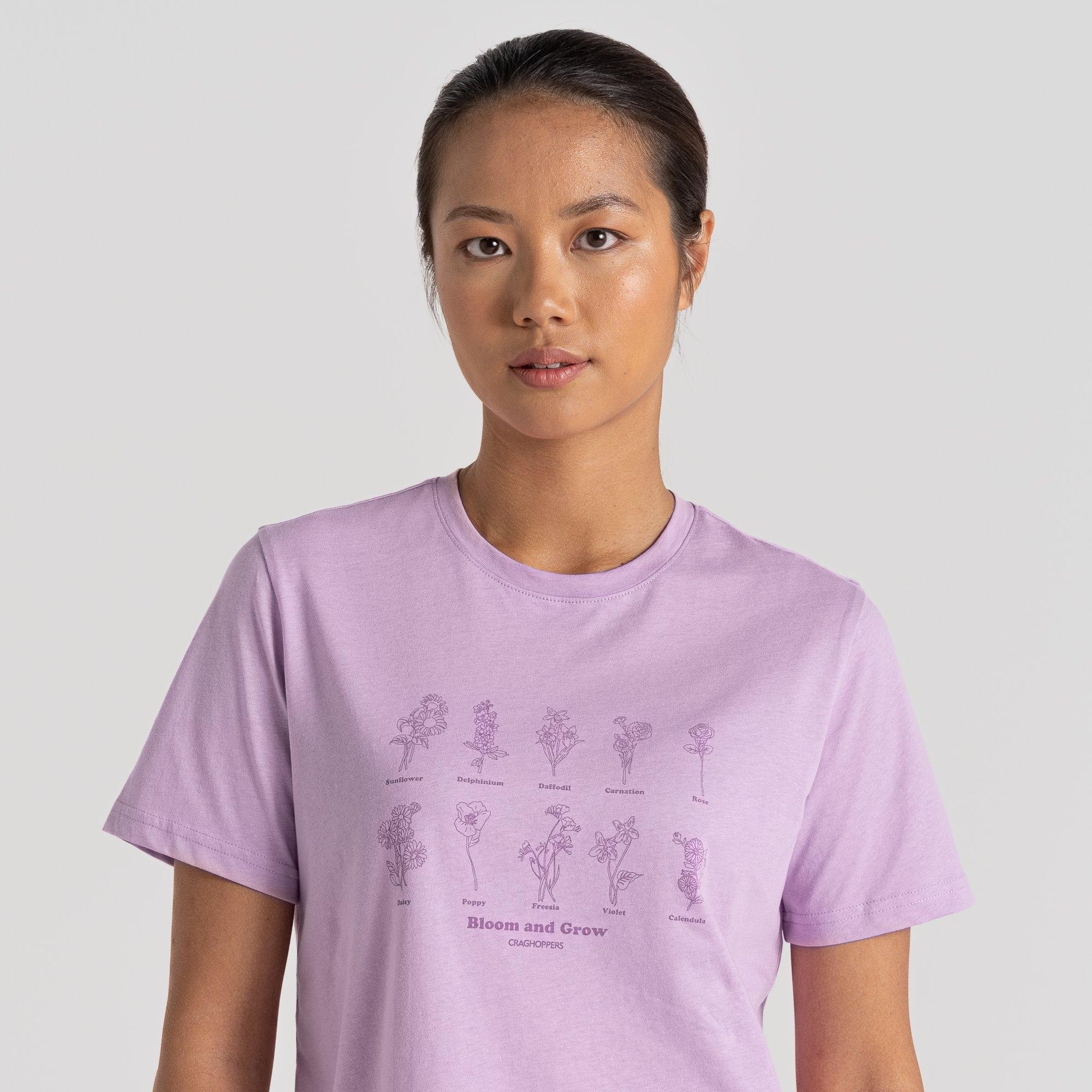 Wisteria Blm - Craghoppers - Women's Crag Malibo Short-Sleeve Performance T-Shirt - 3