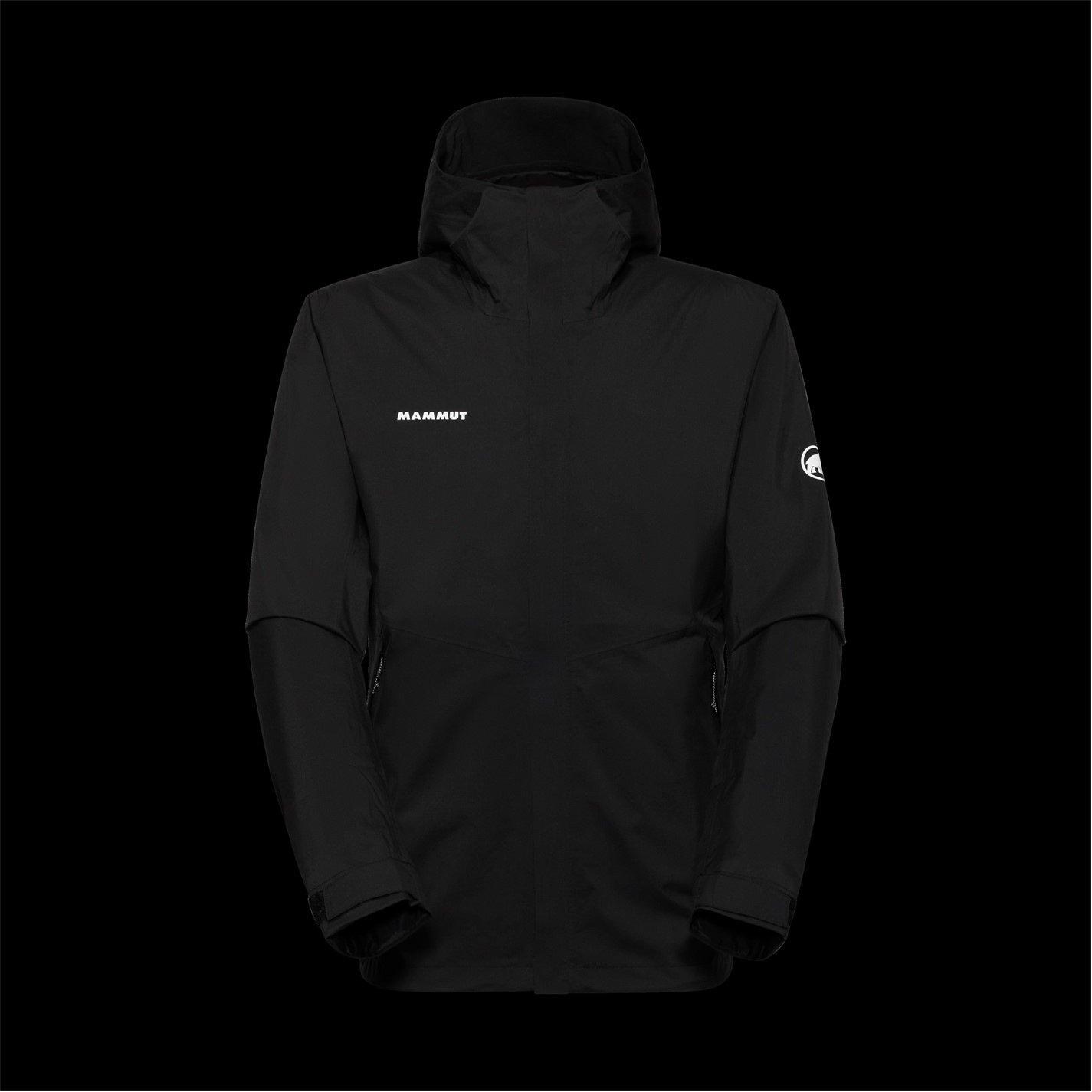 Black - Mammut - Men's Alto Waterproof Technical Windbreaker Jacket - 1
