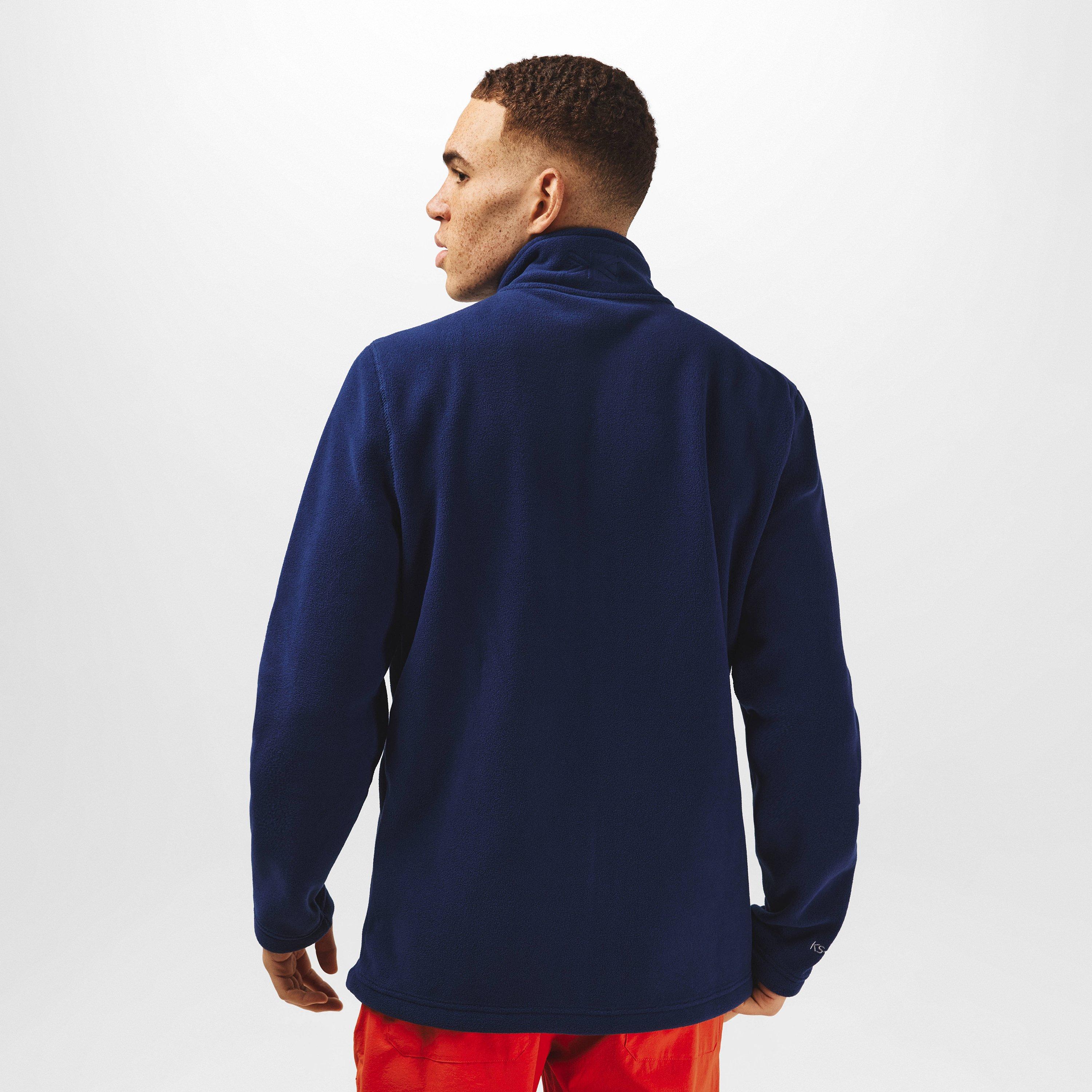 Sweat Polaire Bleu Homme Karrimor Taille M - Fermeture Zip - Excellent état