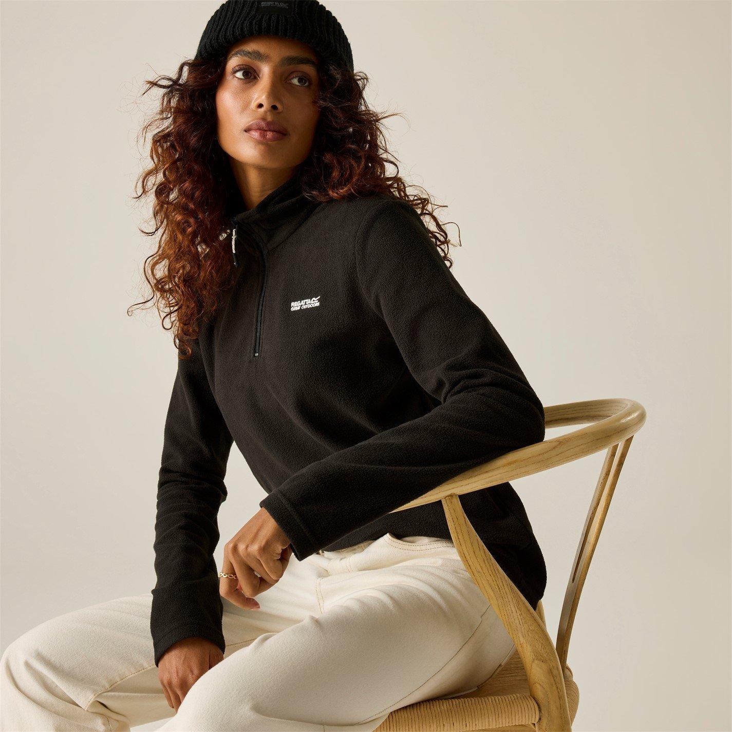 Crna - Regatta - Sweethart Half Zip Fleece - 5