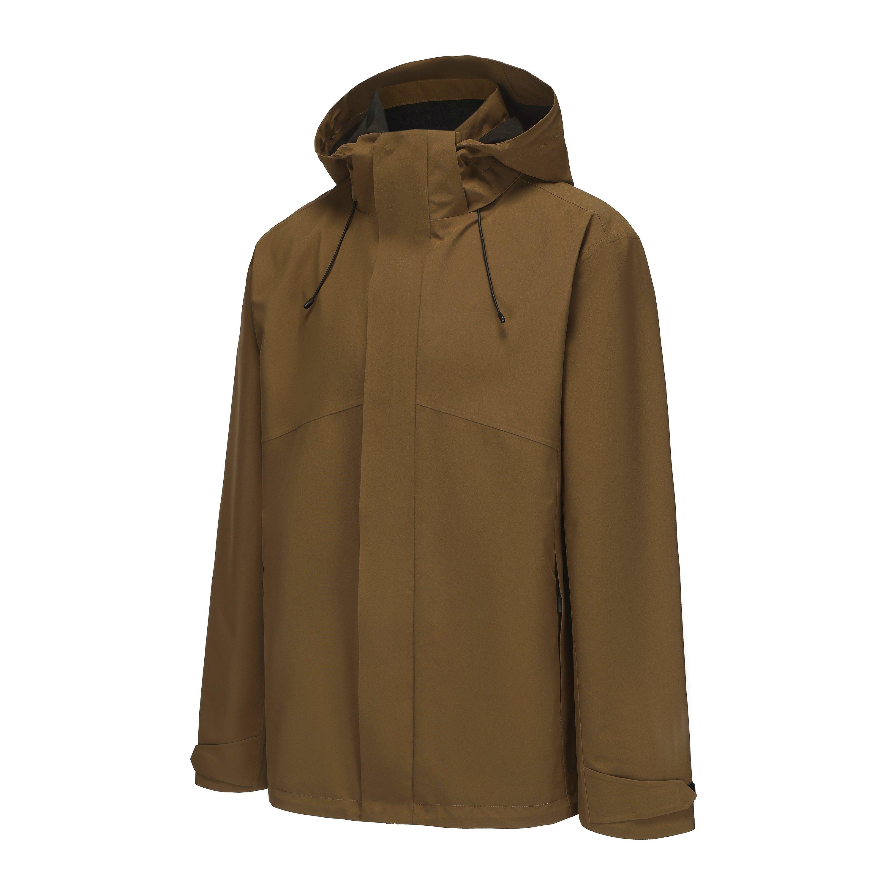 Kaki - Firetrap - Waterproof Jacket - 9