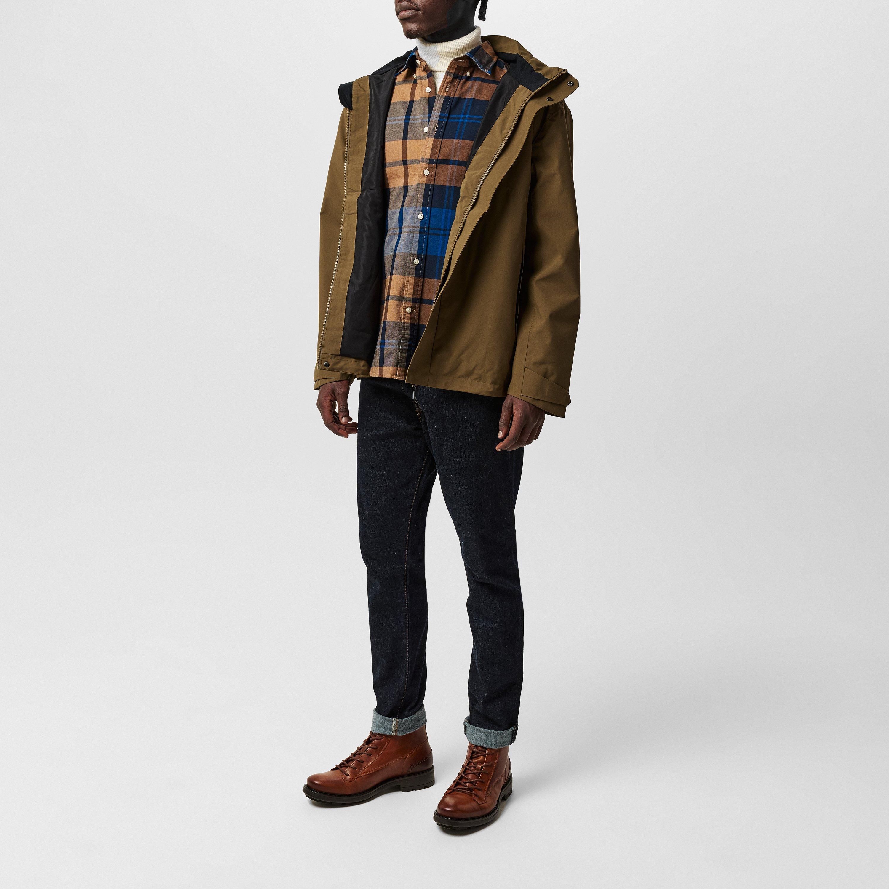 Kaki - Firetrap - Waterproof Jacket - 6