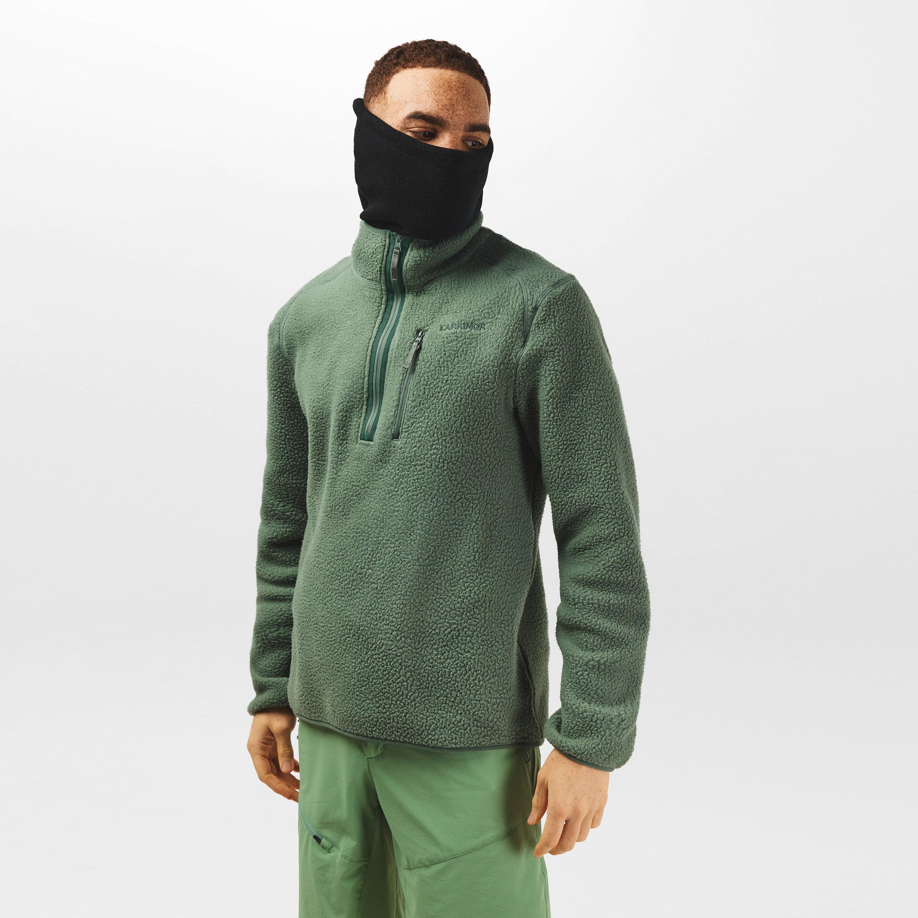 Groen - Karrimor - Tundra half Zip Sherpa Fleece Top Mens - 3