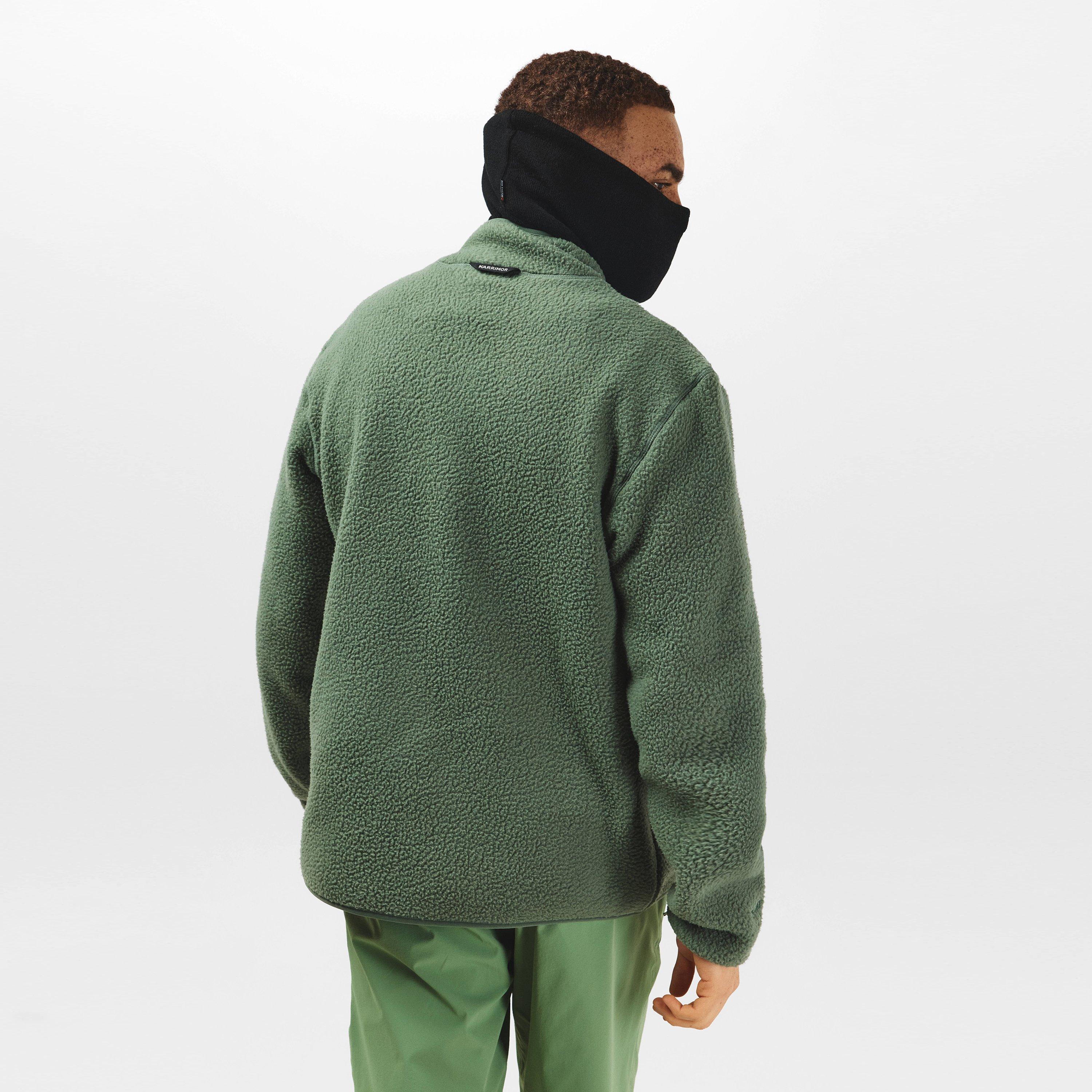 Groen - Karrimor - Tundra half Zip Sherpa Fleece Top Mens - 4