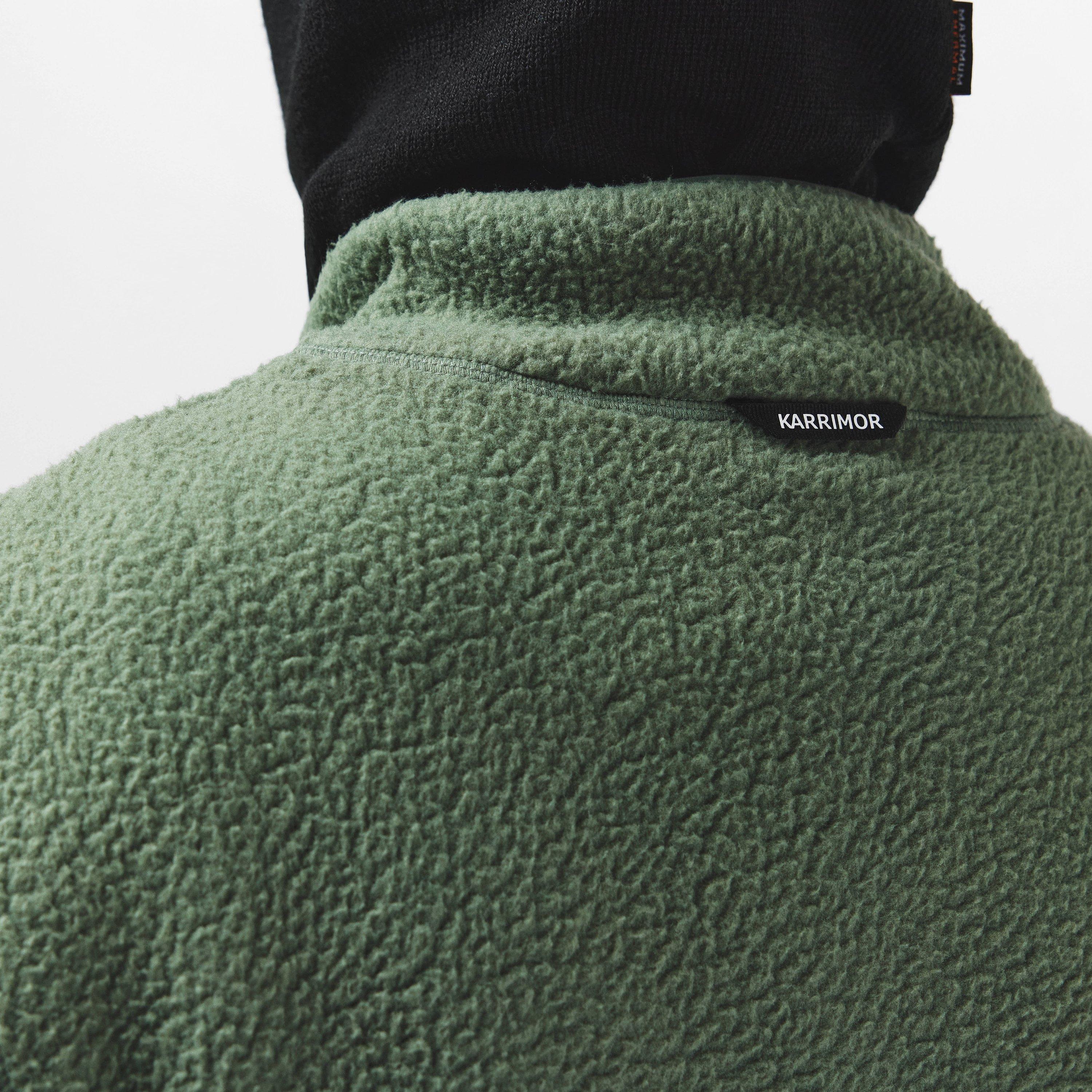 Groen - Karrimor - Tundra half Zip Sherpa Fleece Top Mens - 6