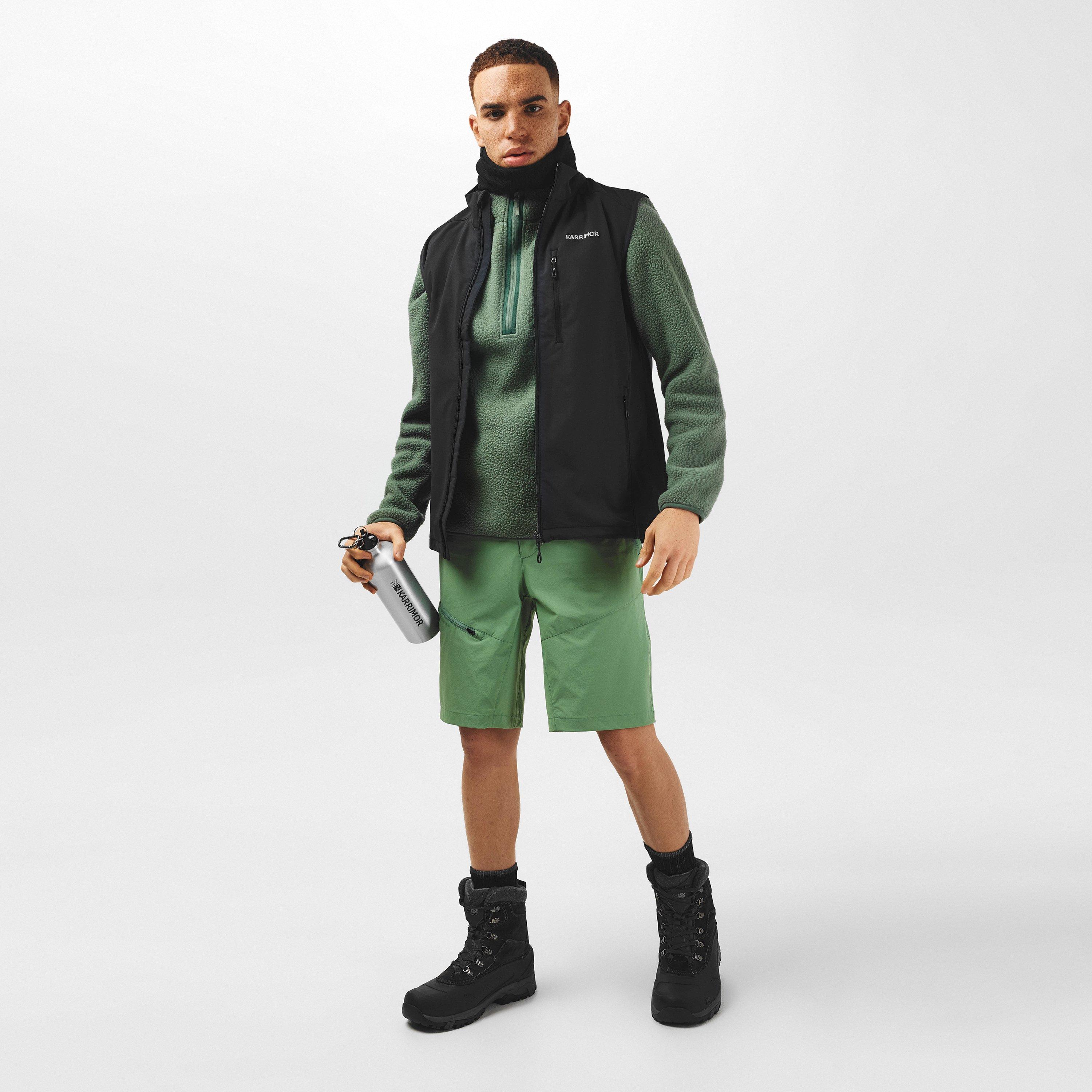 Groen - Karrimor - Tundra half Zip Sherpa Fleece Top Mens - 7