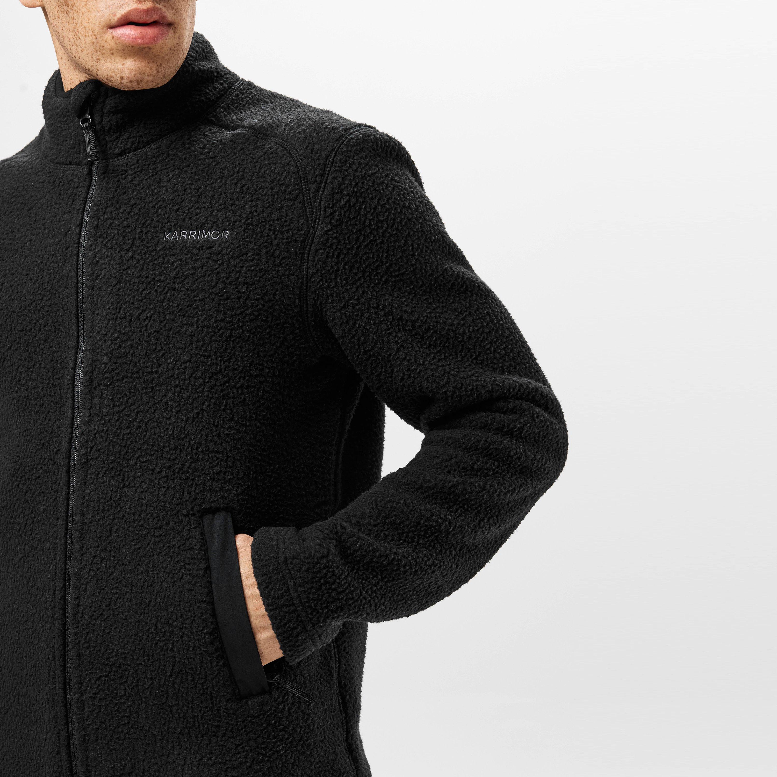 Noir - Karrimor - Tudra Sherpa Fleece Jacket Mens - 5