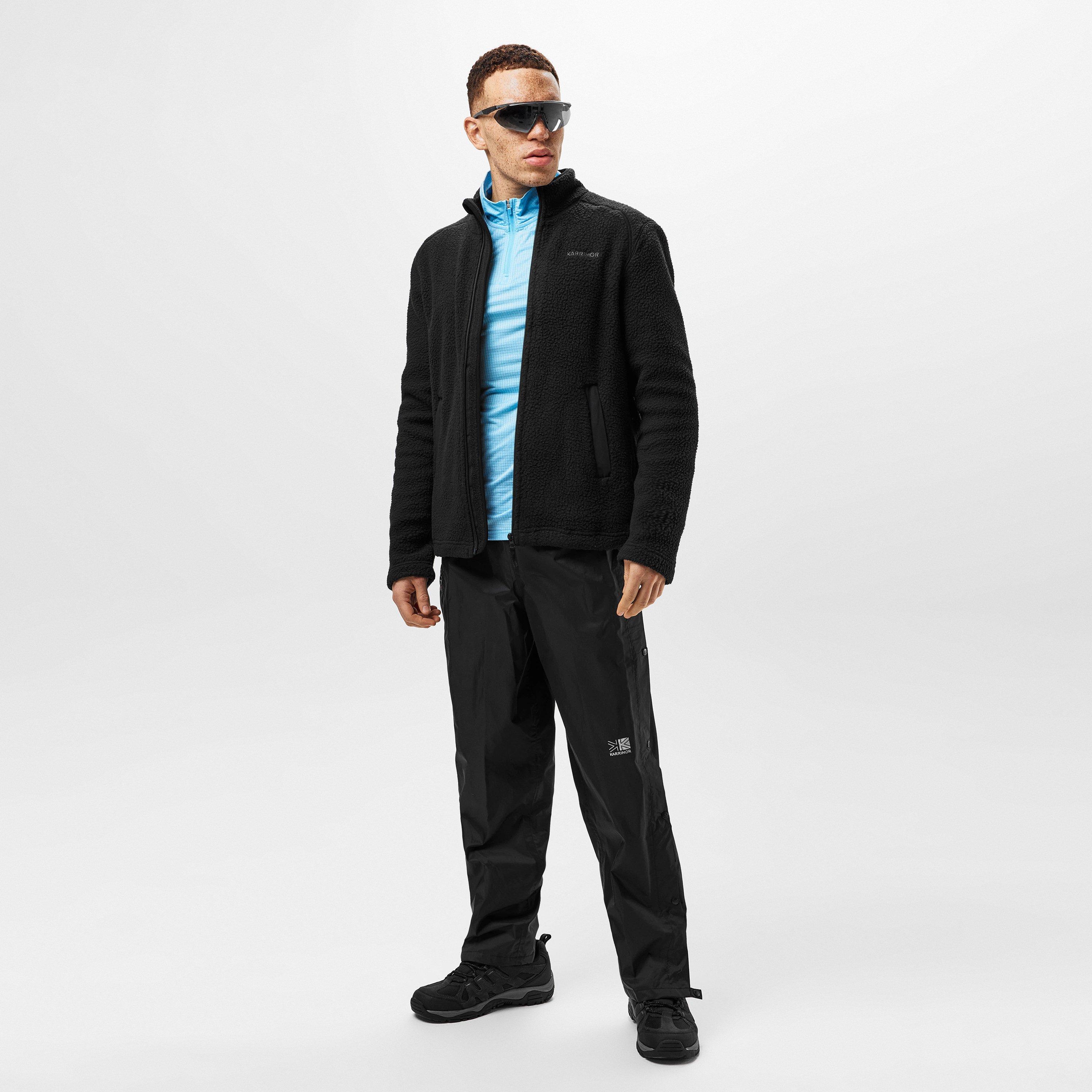 Noir - Karrimor - Tudra Sherpa Fleece Jacket Mens - 6
