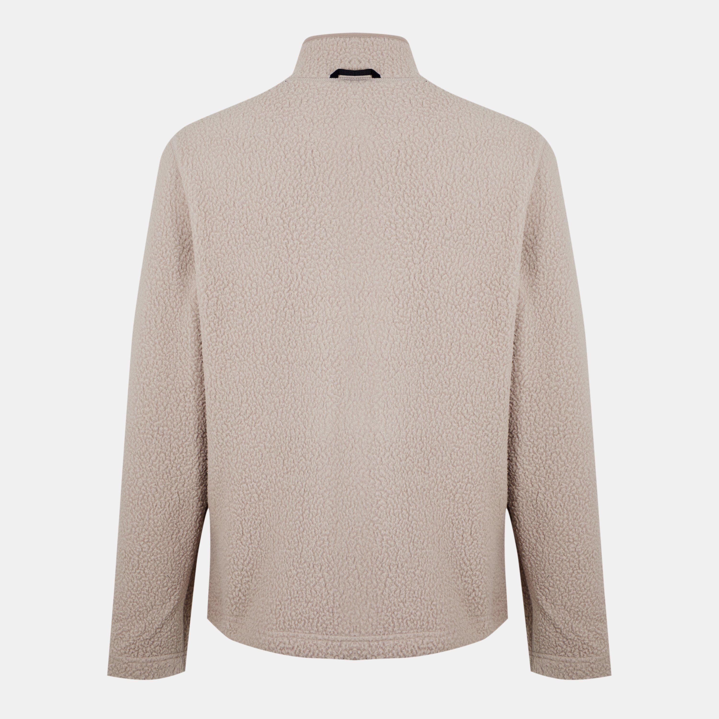 Beige - Karrimor - Tudra Sherpa Fleece Jacket Mens - 2