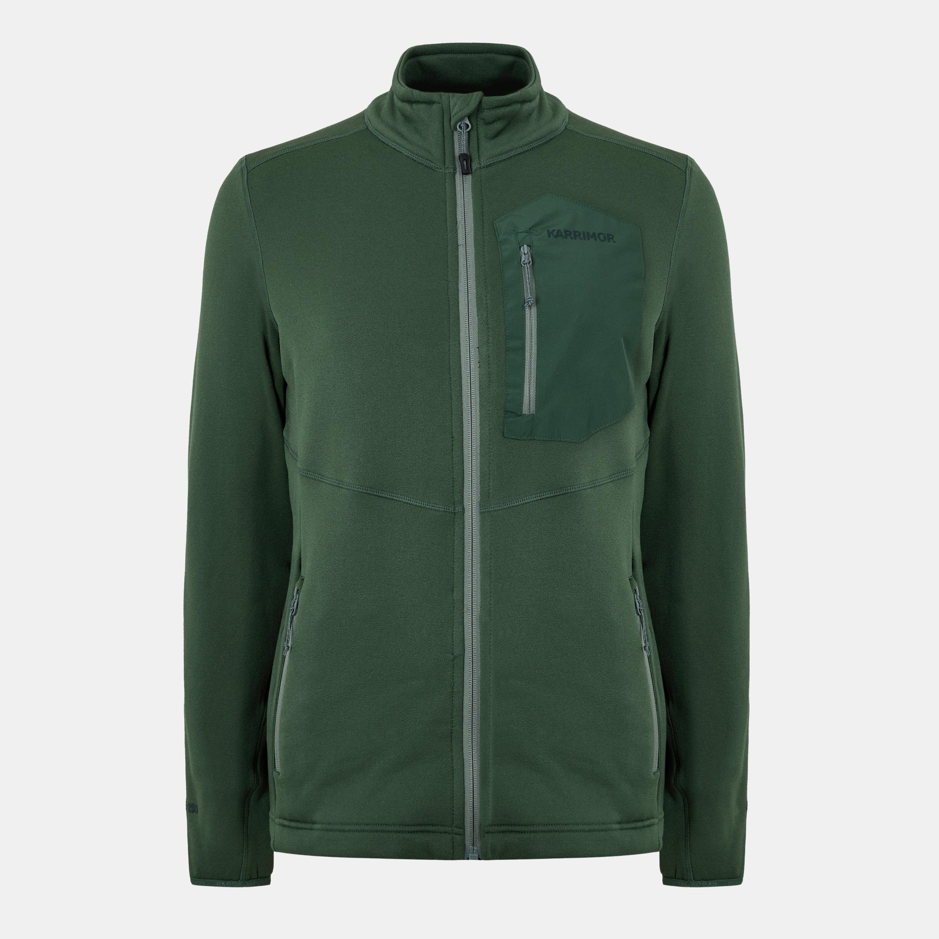 Green - Karrimor - Men's Helium Full Zip Fleece - 1