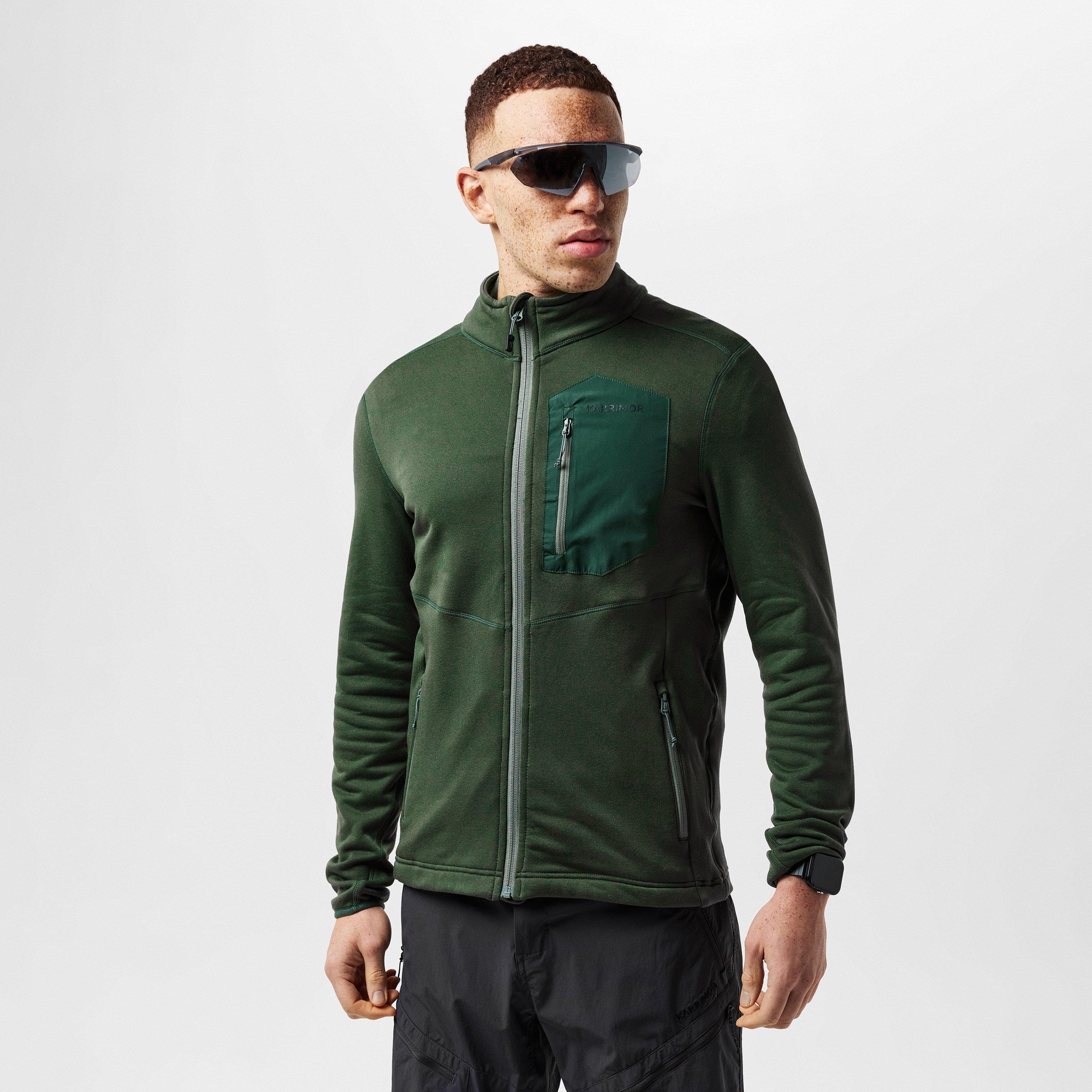 Green - Karrimor - Men's Helium Full Zip Fleece - 3