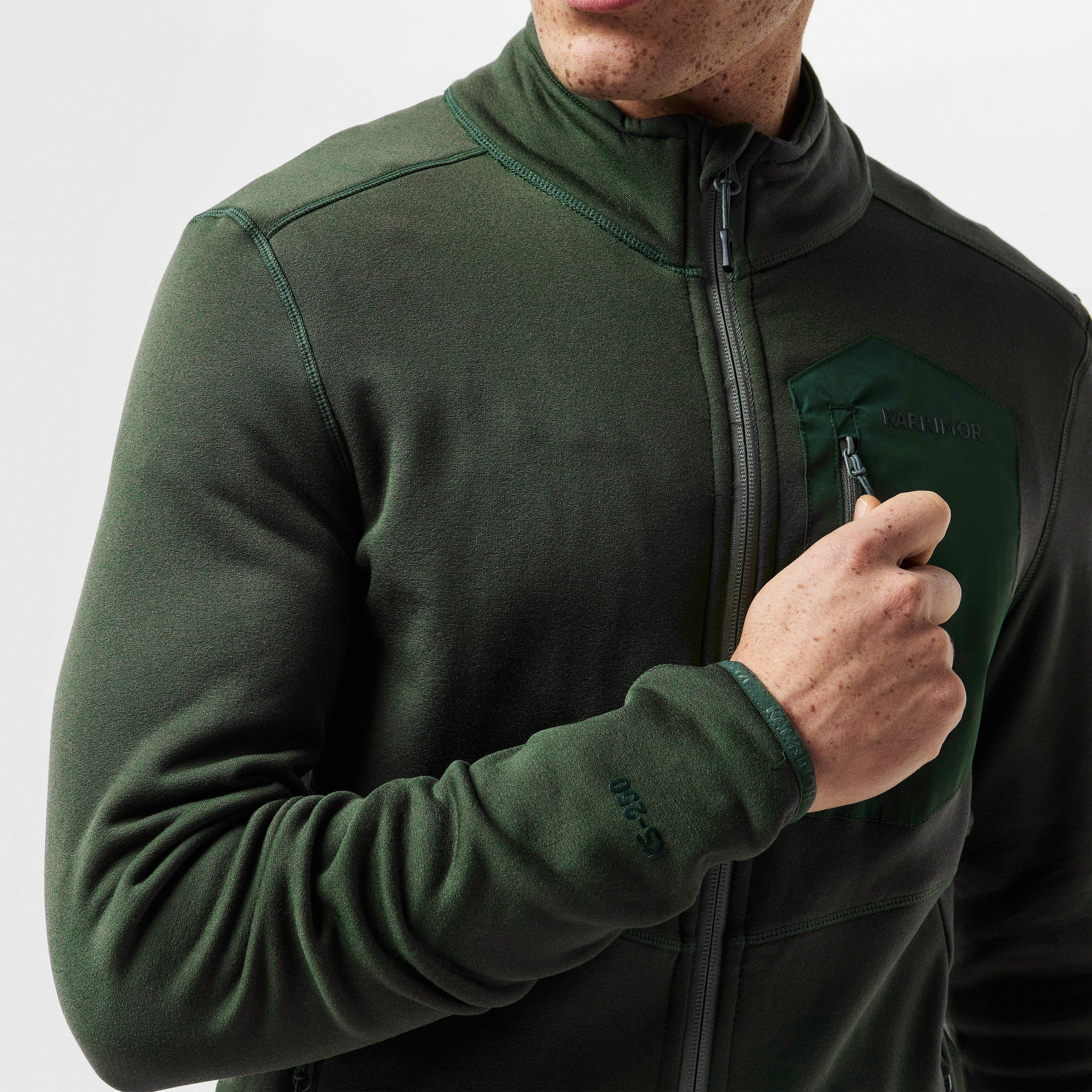 Green - Karrimor - Men's Helium Full Zip Fleece - 6