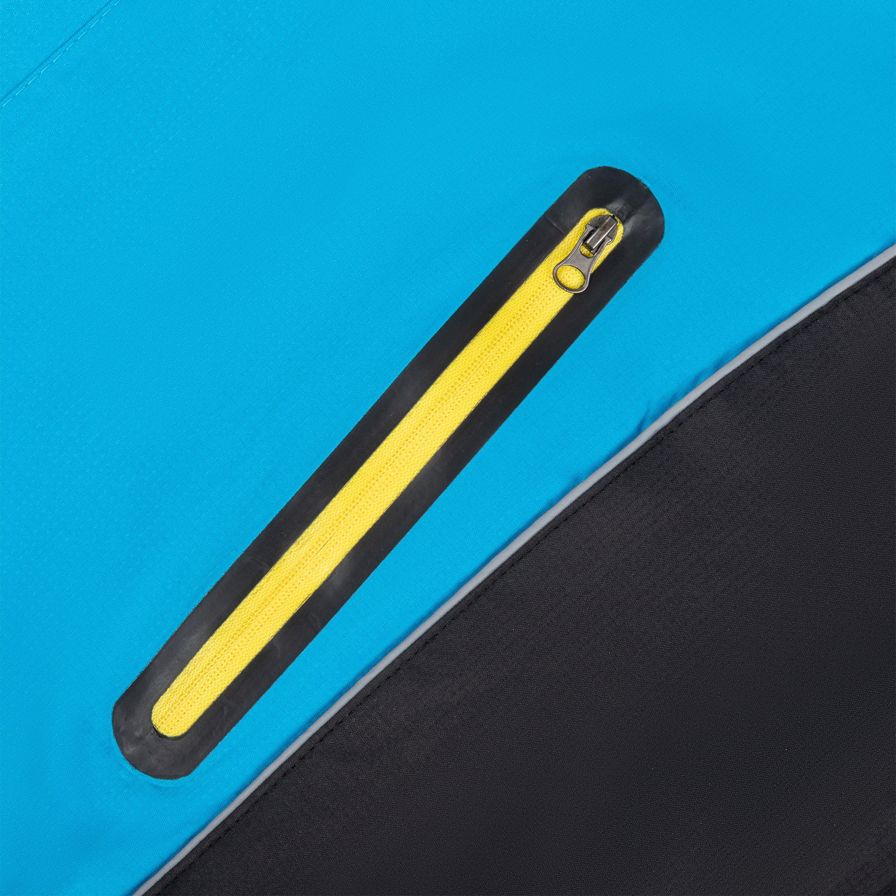 Ski blau - Gelert - Men's Fleece Lined Wind Resistant Full Zip Softshell Jacket - 5