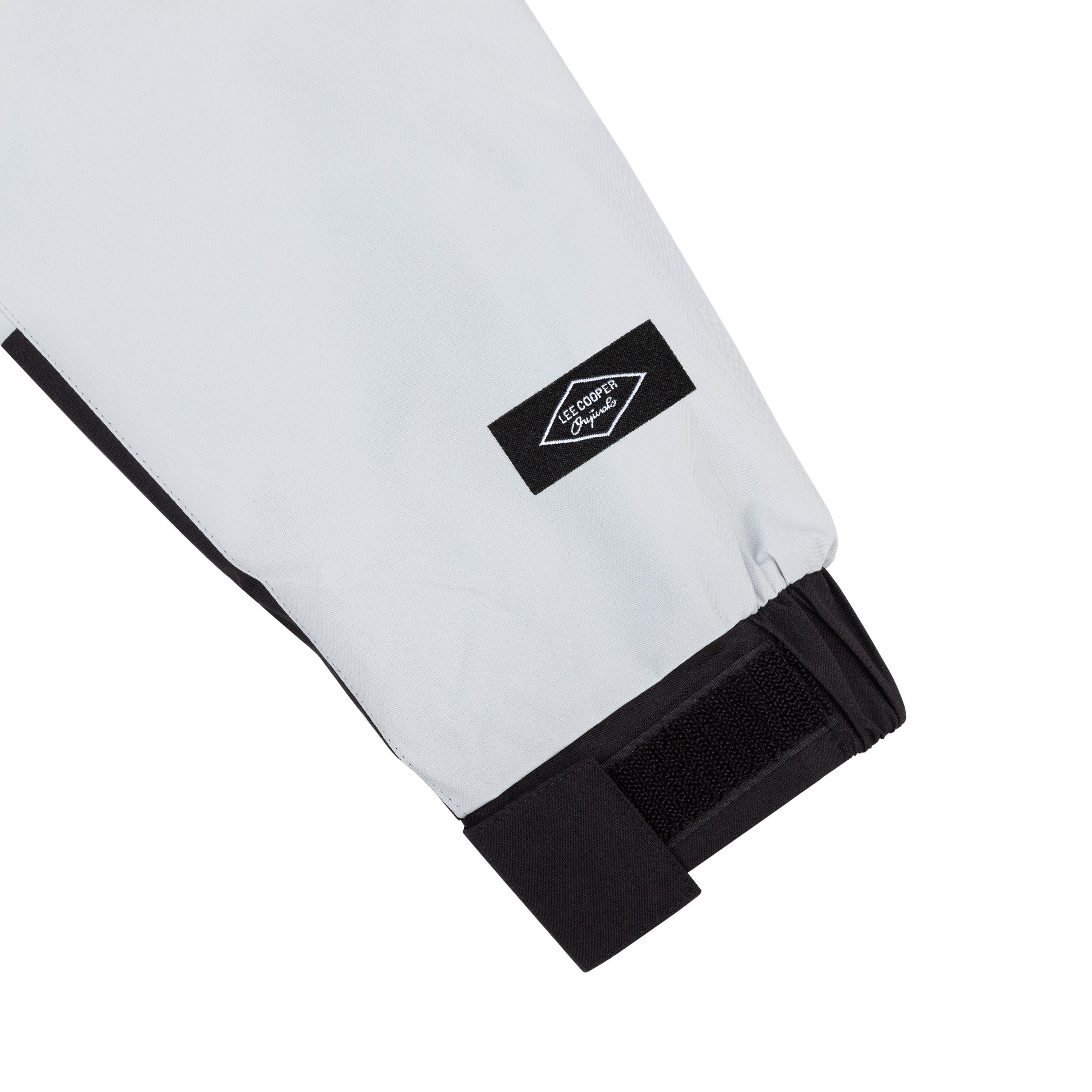 Ivory - Lee Cooper - Men's Windproof Hooded Padded Long Sleeve Waterproof Jacket - 5