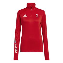 adidas Terrex Multi 1 2 Zip Fleece Sweatshirt Womens